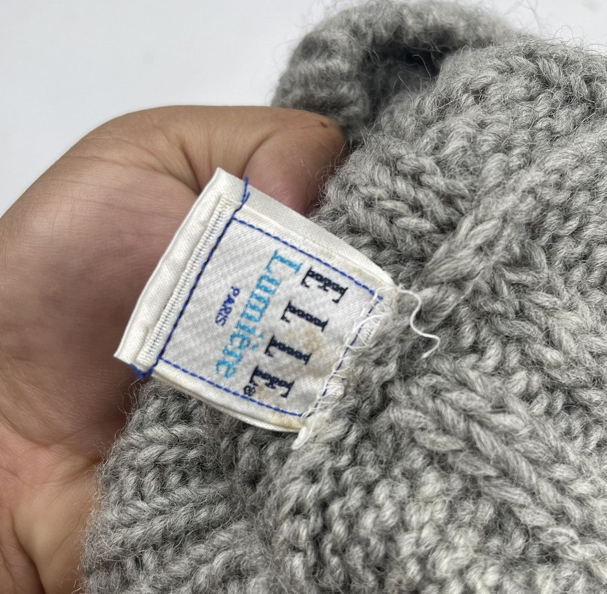 Japanese Brand × Vintage rare design elle beanie hat winter hat tc27 Size ONE SIZE - 6 Thumbnail