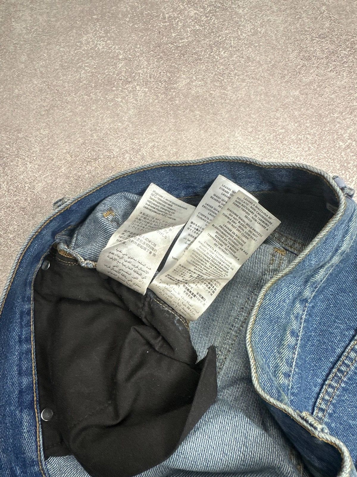 Alexander McQueen Alexander McQueen Genesis by MCQ Baggy Jeans 34 Size US 34 / EU 50 - 10 Thumbnail