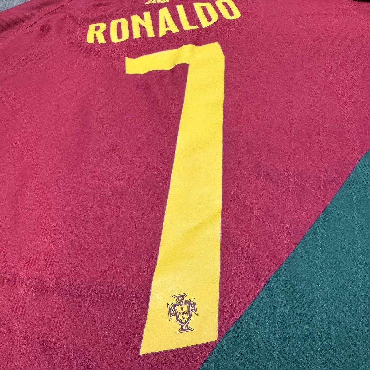 Nike Portugal WC2022 L/S player issue home shirt #7 Ronaldo Size US XL / EU 56 / 4 - 8 Thumbnail