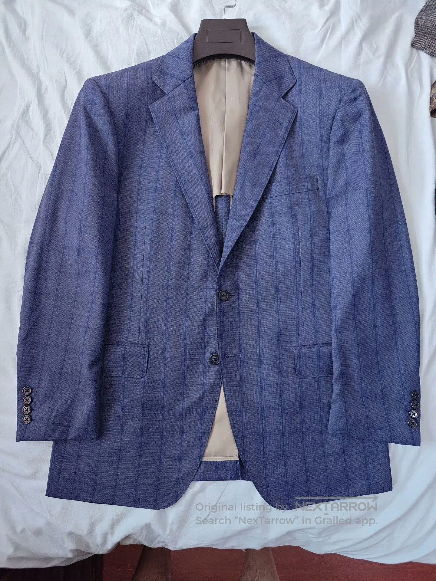 Ermenegildo Zegna Custom Zegna Wool Blend Suit. Size US L / EU 52-54 / 3 - 5 Thumbnail