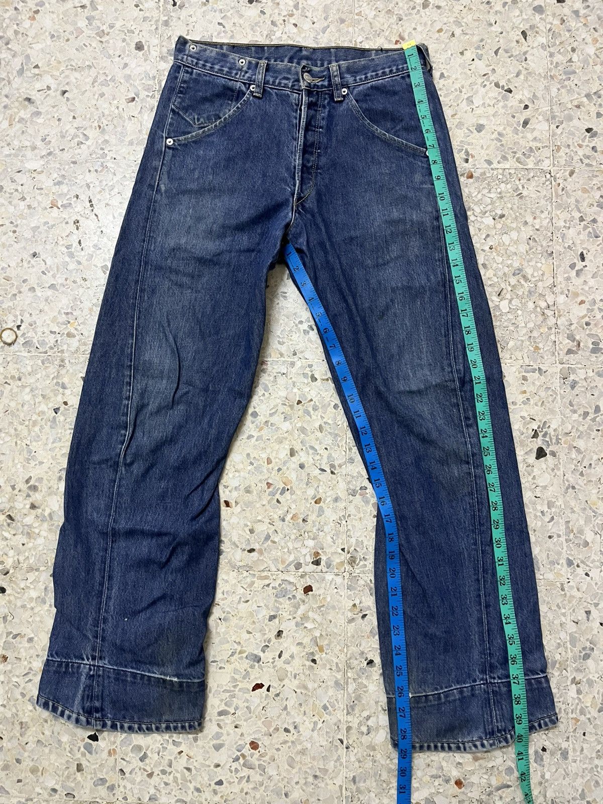 Levi's Vintage Clothing VTG 2000 Levis Engineered Jeans 003 Twisted Leg Archival Y2K Size US 30 / EU 46 - 13 Thumbnail