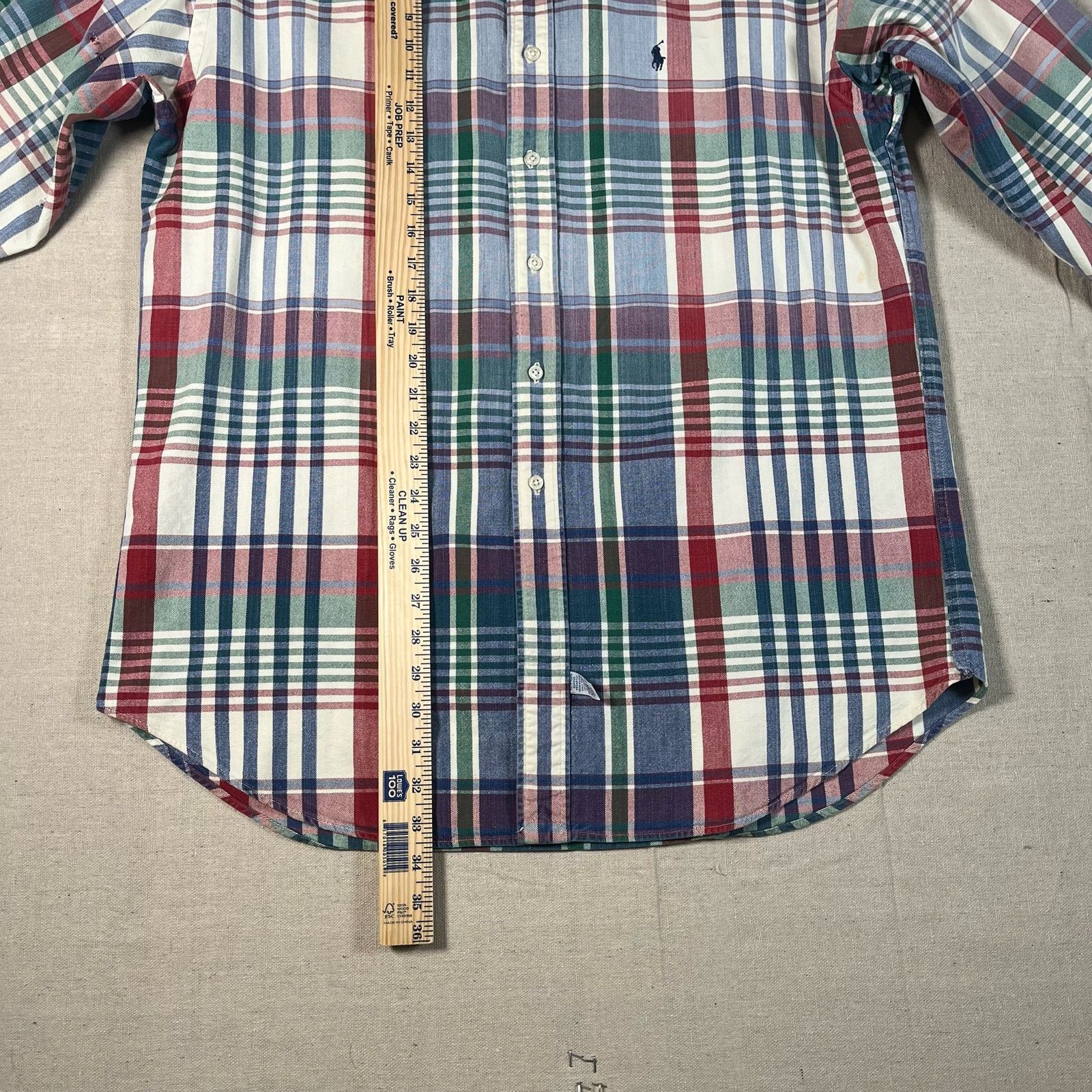 Polo Ralph Lauren Y2K Polo Ralph Lauren Button Down Mens XL Multicolor 90's Size US XL / EU 56 / 4 - 5 Thumbnail
