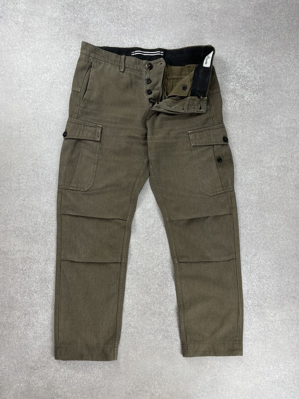 Stone Island Vintage Stone Island Cargo Pants Size 30 Size US 30 / EU 46 - 1 Thumbnail