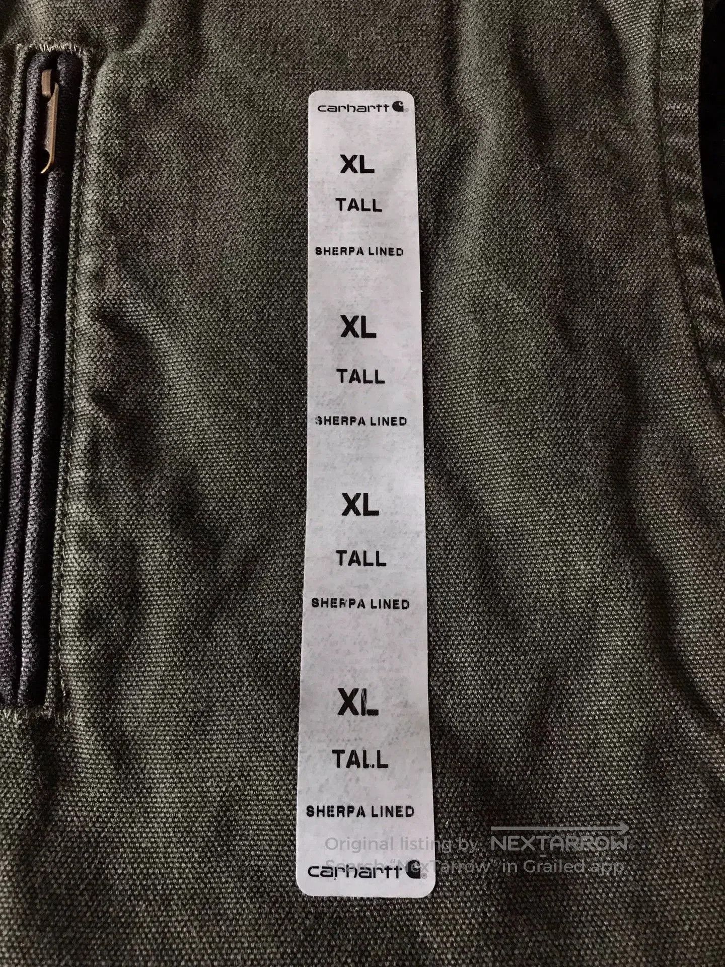 Carhartt Carhartt V33 Washed Canvas Work Vest. Size US XL / EU 56 / 4 - 5 Thumbnail