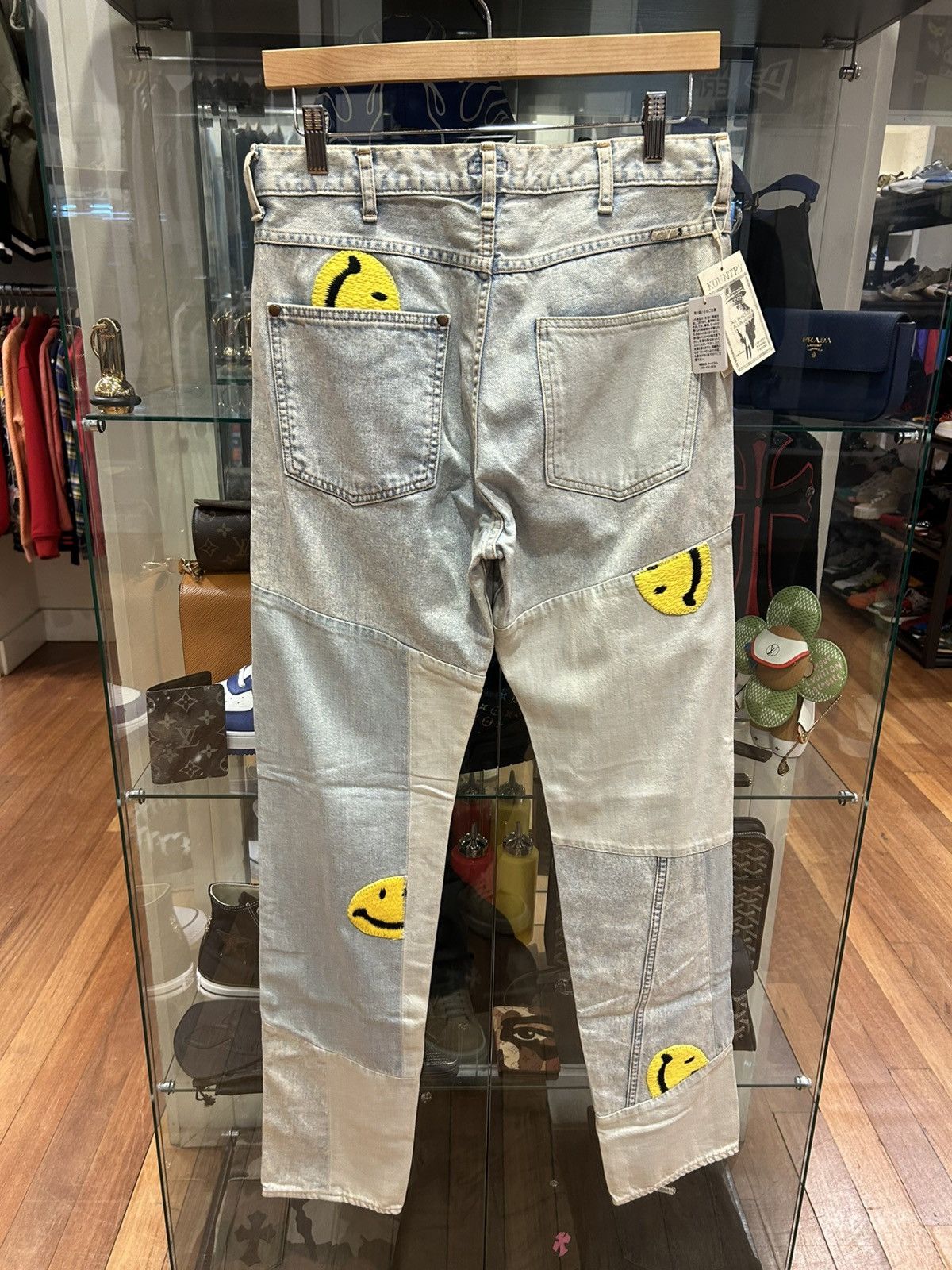 Kapital Kapital OKABILLY Reconstructed Denim Pants Size US 32 / EU 48 - 2 Thumbnail