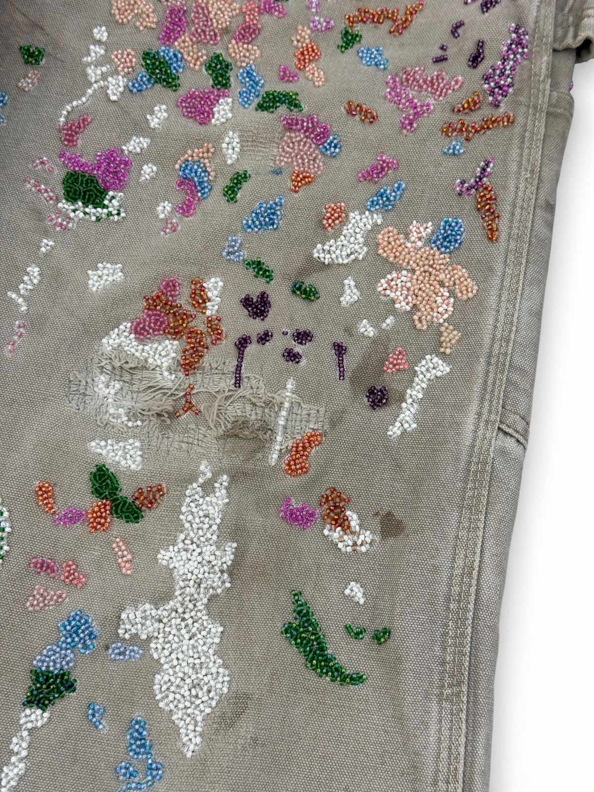 Better With Age Better With Age Hand-Beaded Double-Wide Pants 1 OF 1 Size US 30 / EU 46 - 5 Thumbnail