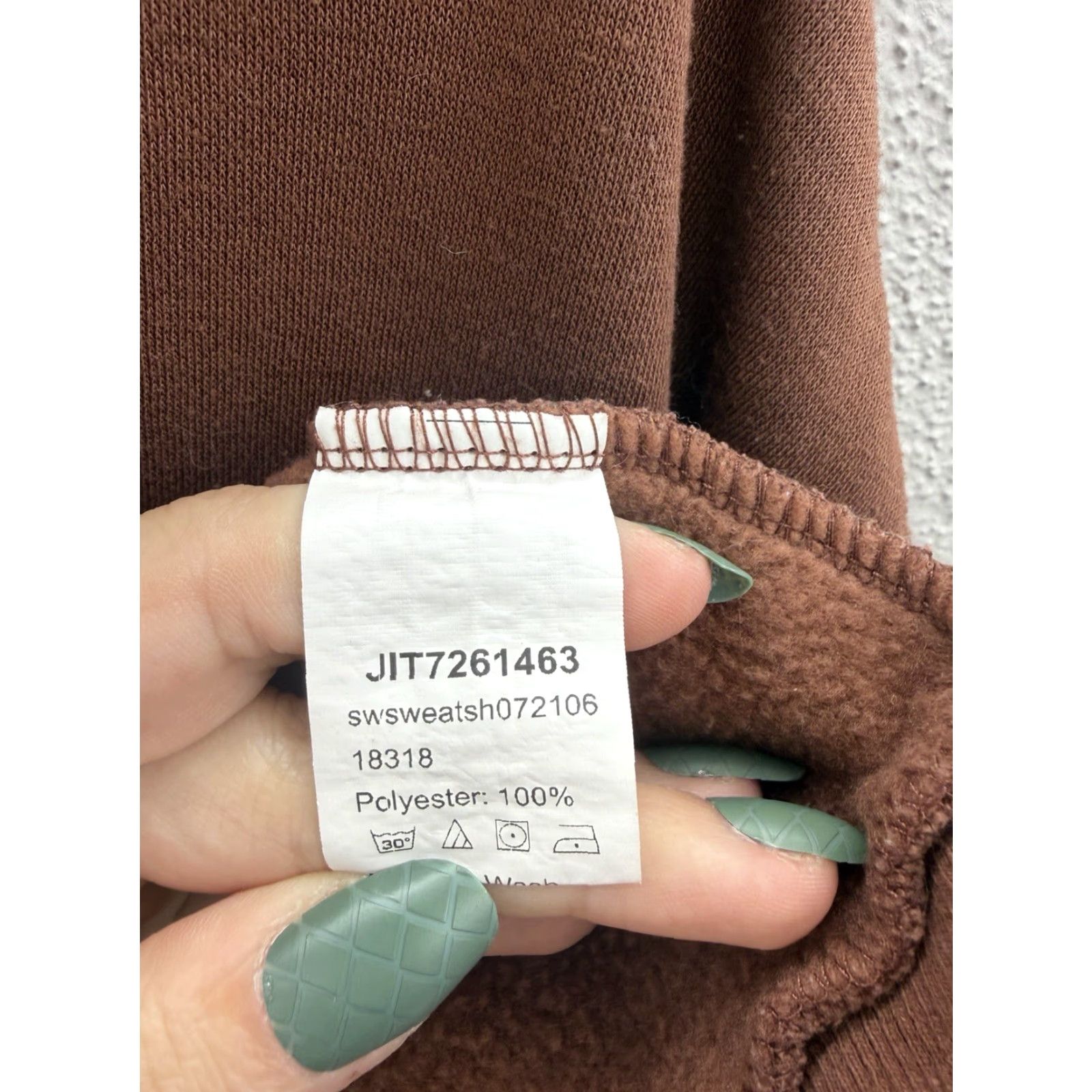 Shein Shein Womens Sweatshirt XL Brown Full Zip Hooded Long Sleeve Pullover Zippered Casual Winter Spring Fall Women’s Regular Size Type: Sweatshirt Size XL / US 12-14 / IT 48-50 - 5 Thumbnail