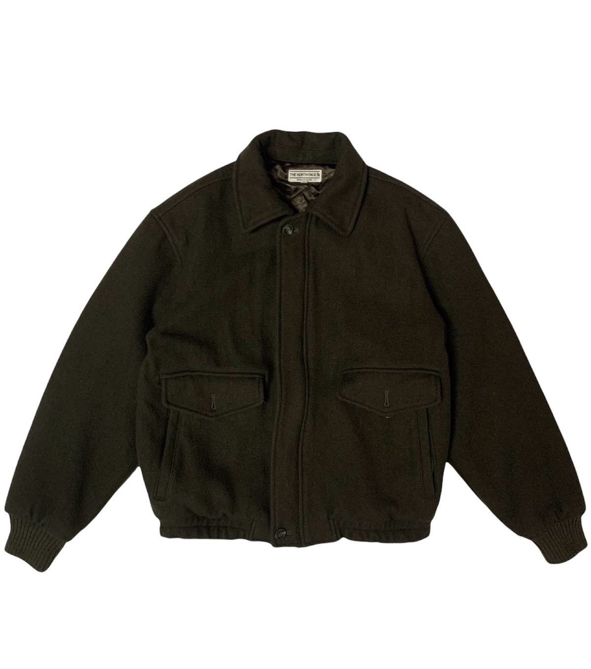 The North Face × Vintage STEAL💥OFFER ME ‼️VTG The North Face Wool Bomber Jacket Size US M / EU 48-50 / 2 - 3 Thumbnail