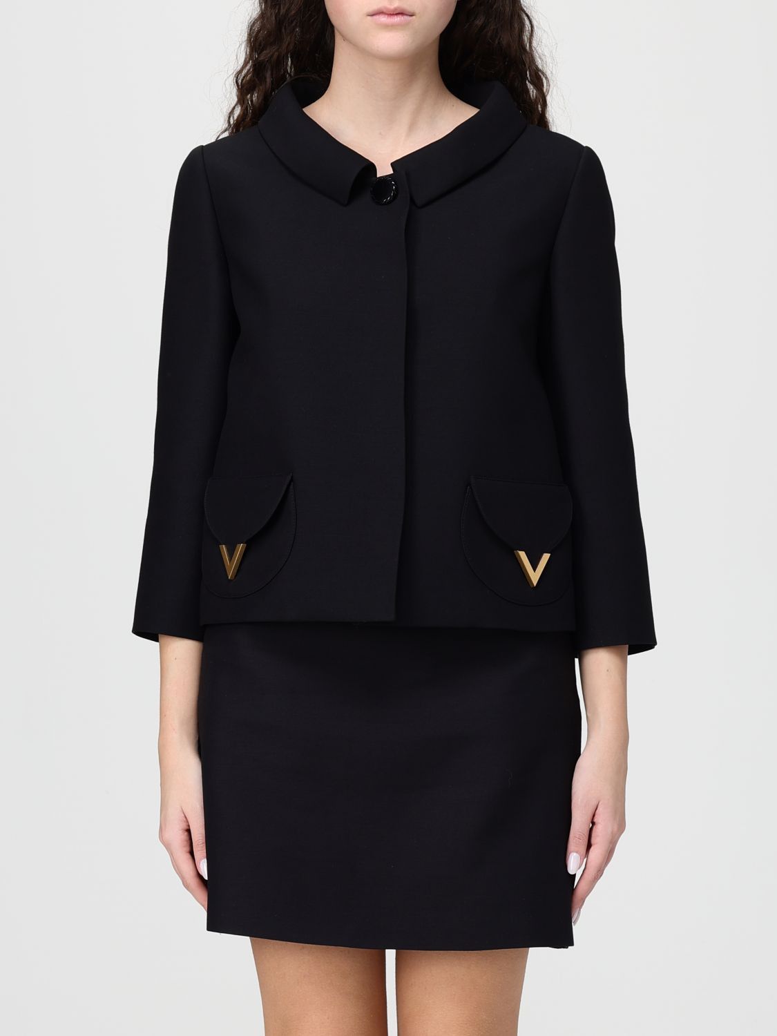 Valentino Valentino Jacket Woman Black Size M / US 6-8 / IT 42-44 - 1 Thumbnail