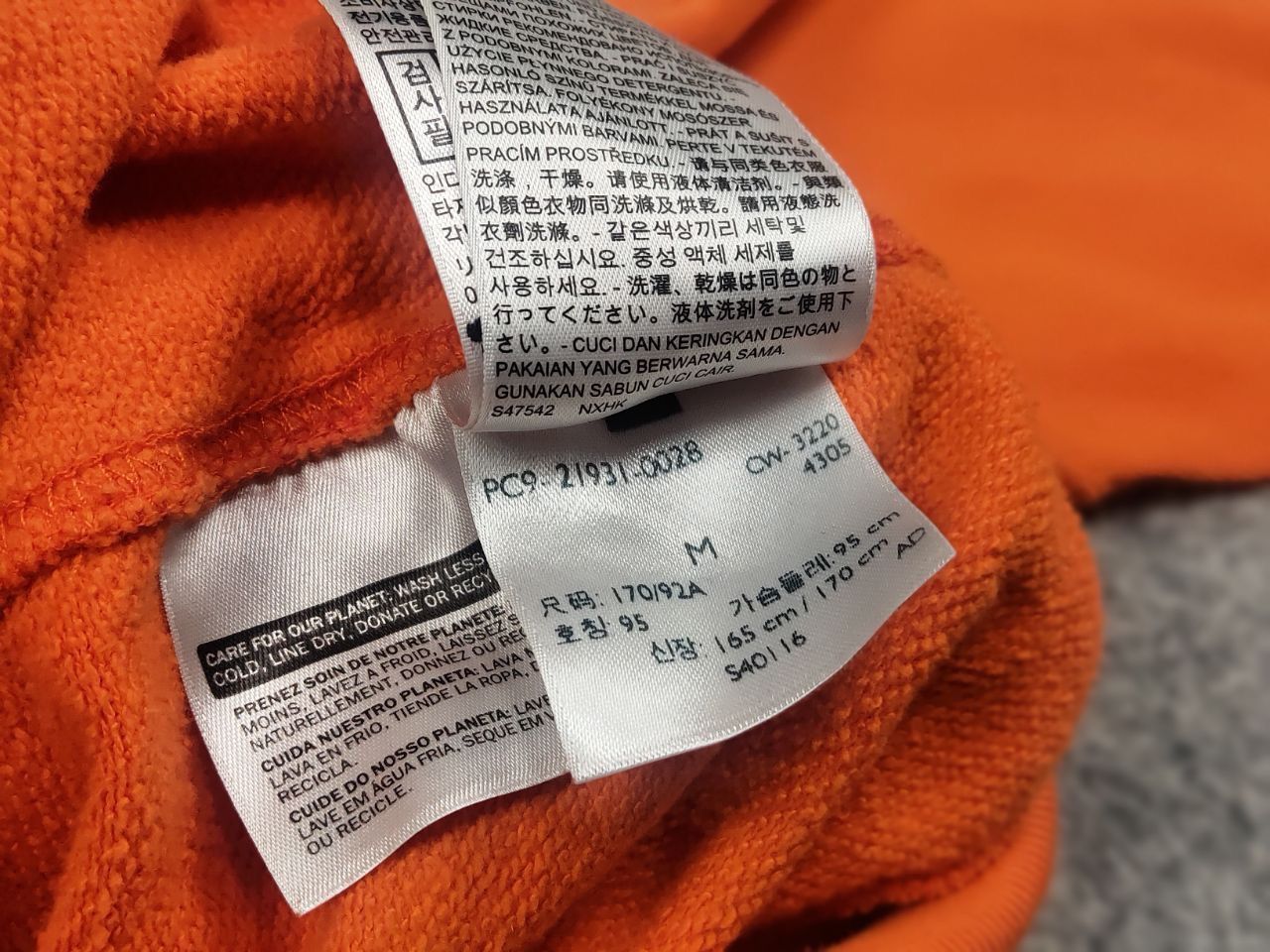Levi's Vintage Clothing Levi's Vintage Clothing Bay Meadows Orange Sweatshirt Size US M / EU 48-50 / 2 - 16 Thumbnail