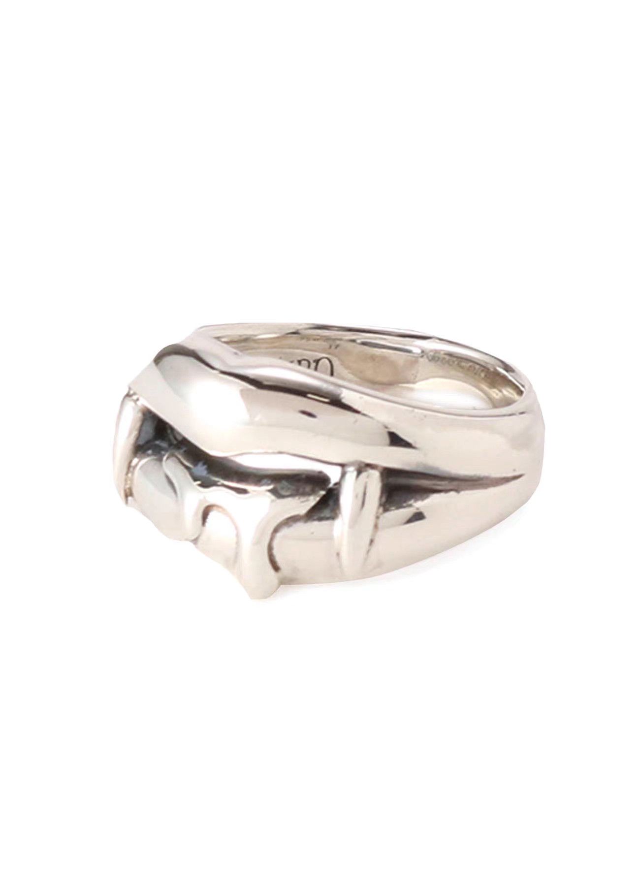 Yohji Yamamoto yohji yamamoto 950 Sterling Silver Vampire Fang Ring K11 Size ONE SIZE - 2 Thumbnail