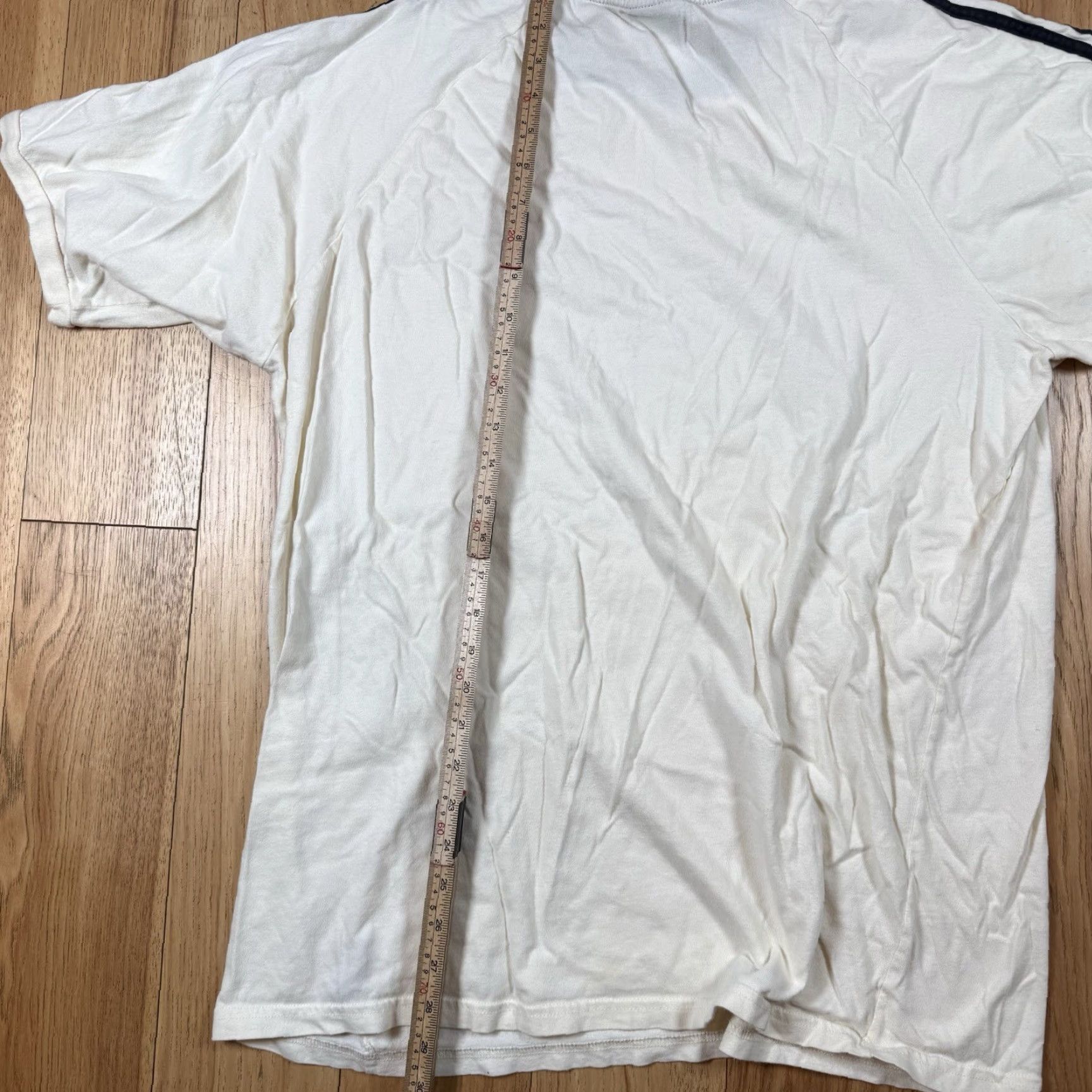Polo Ralph Lauren VTG Polo Ralph Lauren Jeans Co T Shirt Mens Large Ivory Short Sleeve Men T-Shirt L Size US L / EU 52-54 / 3 - 6 Thumbnail