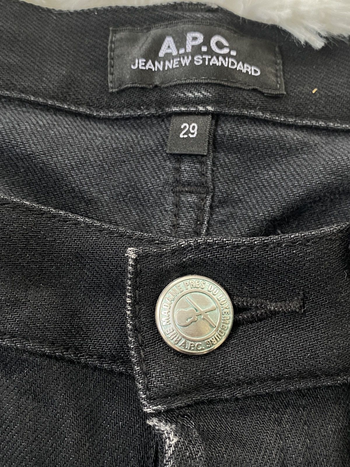 A.P.C. 🔥Binding now🔥A.P.C Black Jeans new standard distressed Size 30" / US 8 / IT 44 - 6 Thumbnail