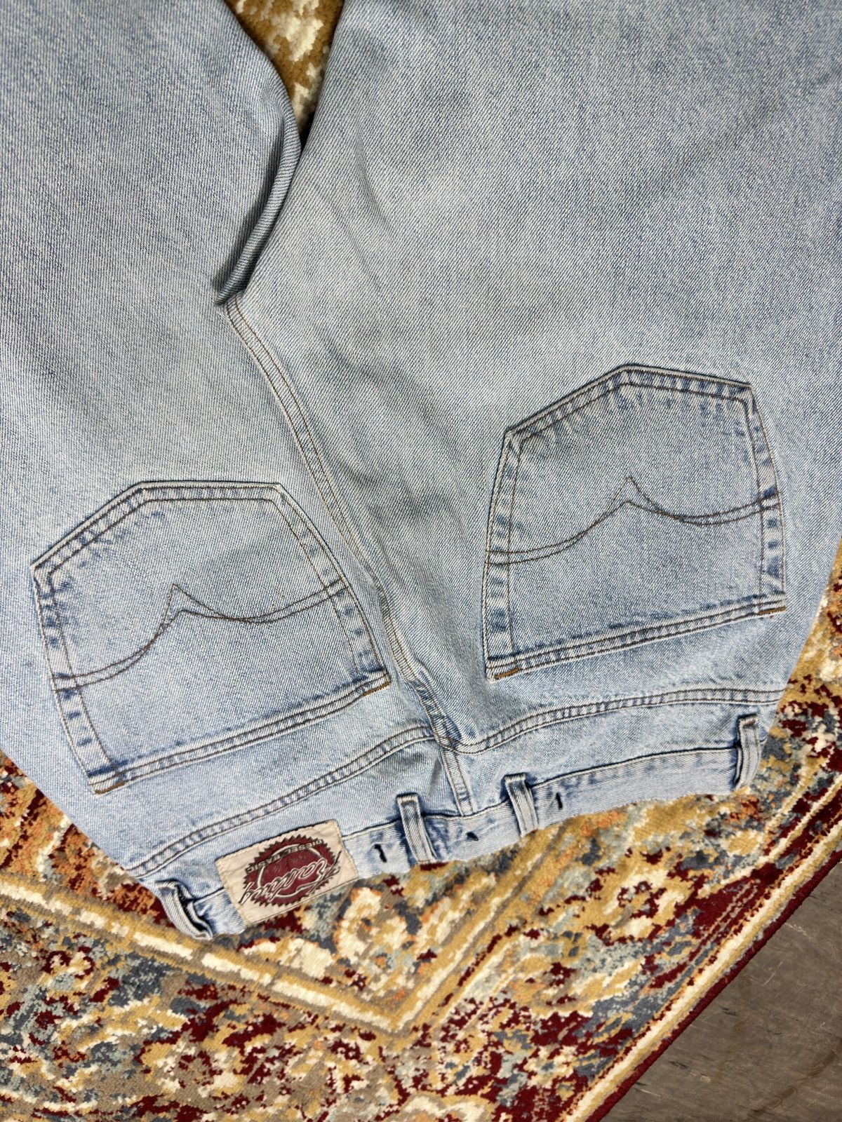 Diesel 90s Baggy Diesel Wide Jeans Pants Bootcut Y2K Size US 32 / EU 48 - 5 Thumbnail