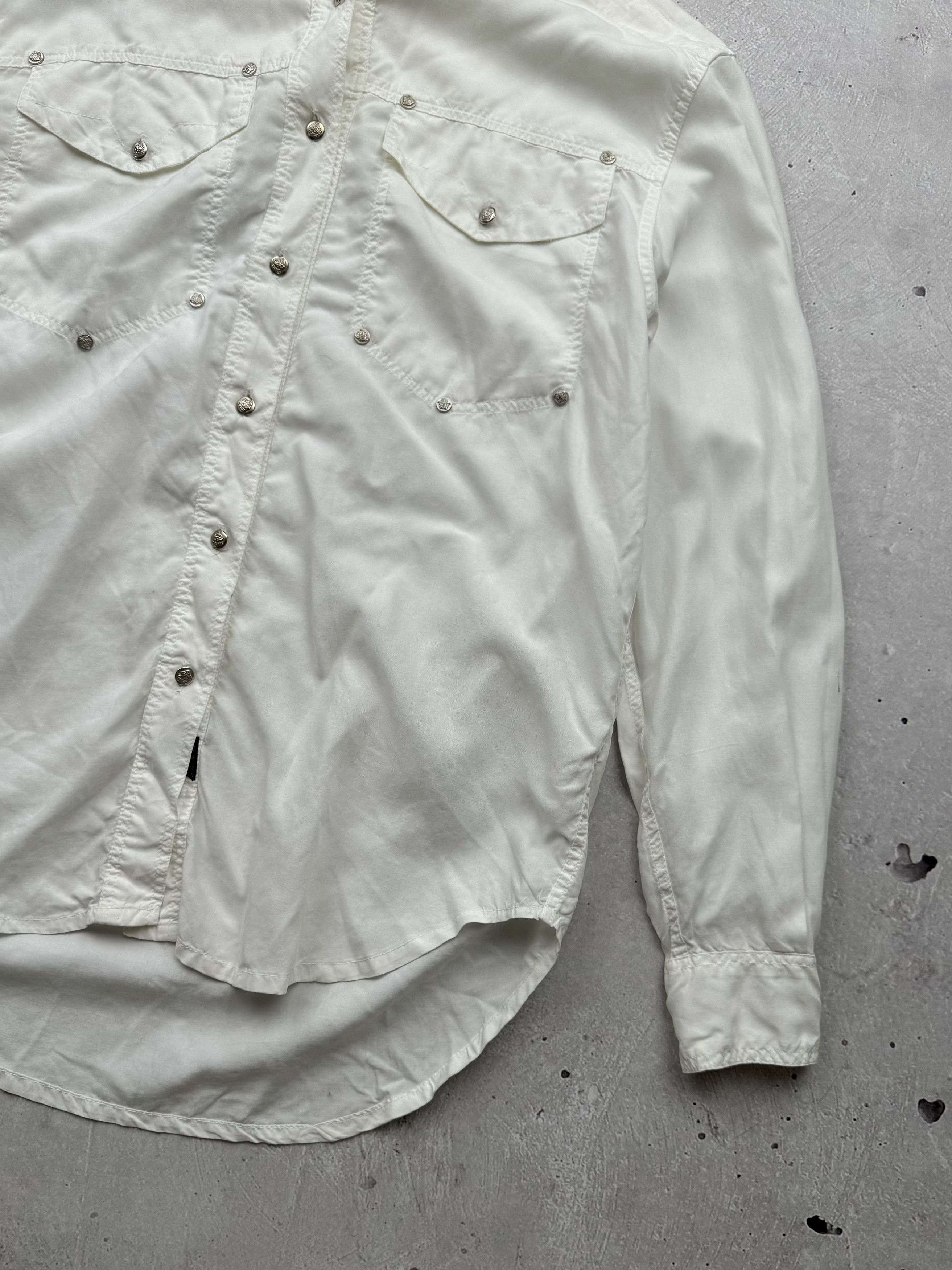 Versace Jeans Couture × Vintage Versace Jeans Couture Vintage Worn Shirt Size US M / EU 48-50 / 2 - 3 Thumbnail