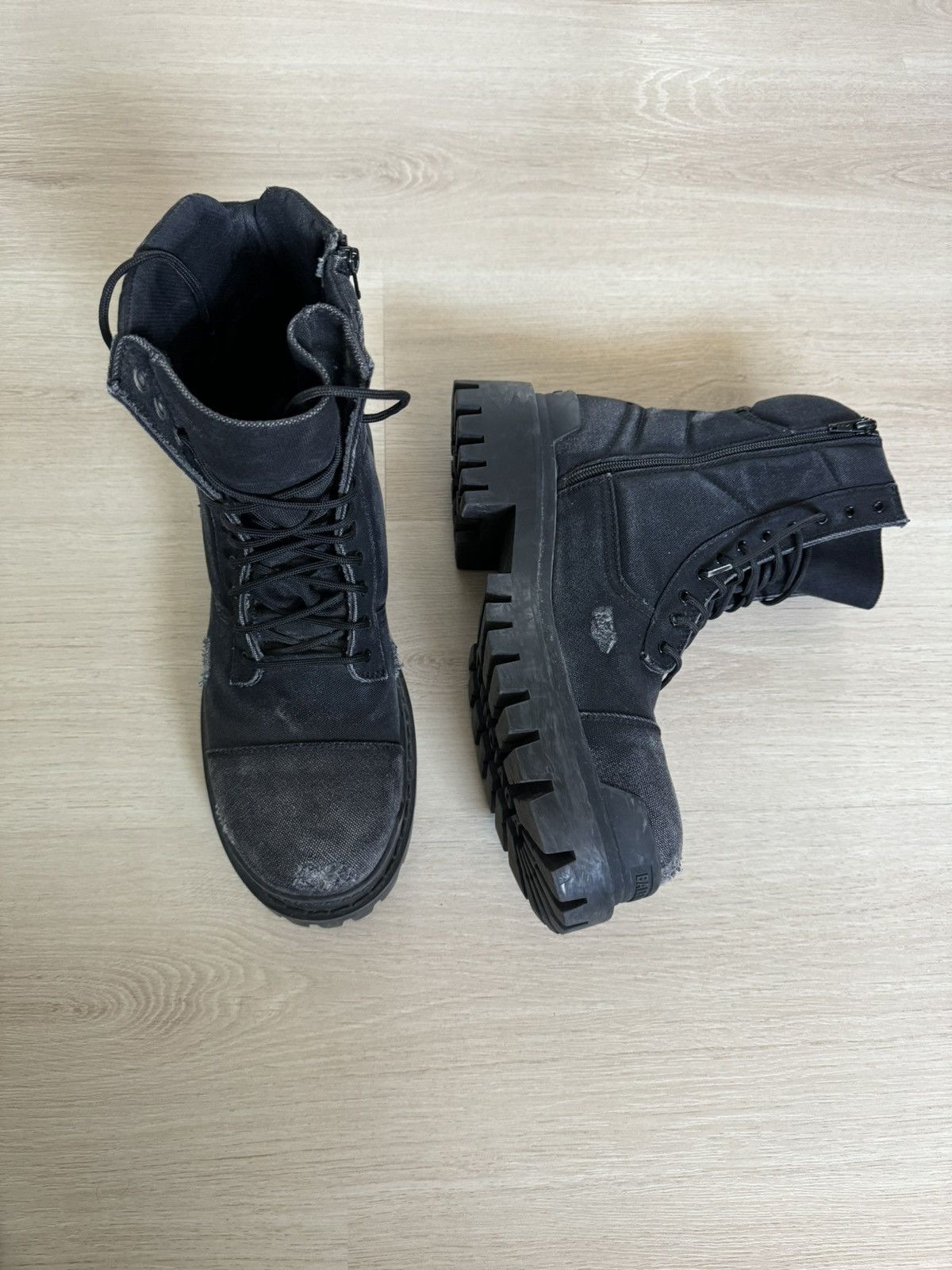 Balenciaga Balenciaga FW22 Combat Boots Size US 11 / EU 44 - 3 Thumbnail