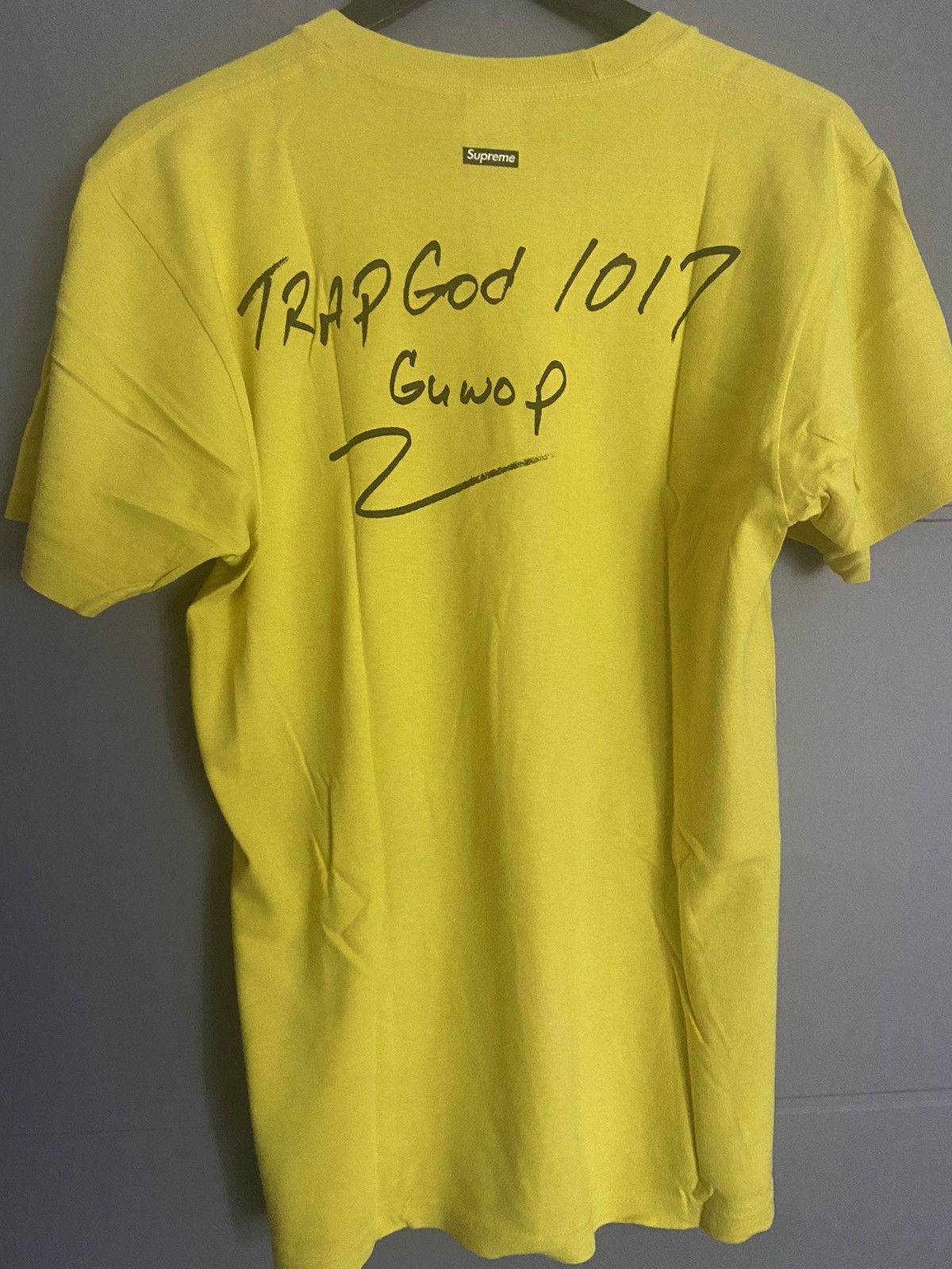 T shirt supreme x Gucci mane