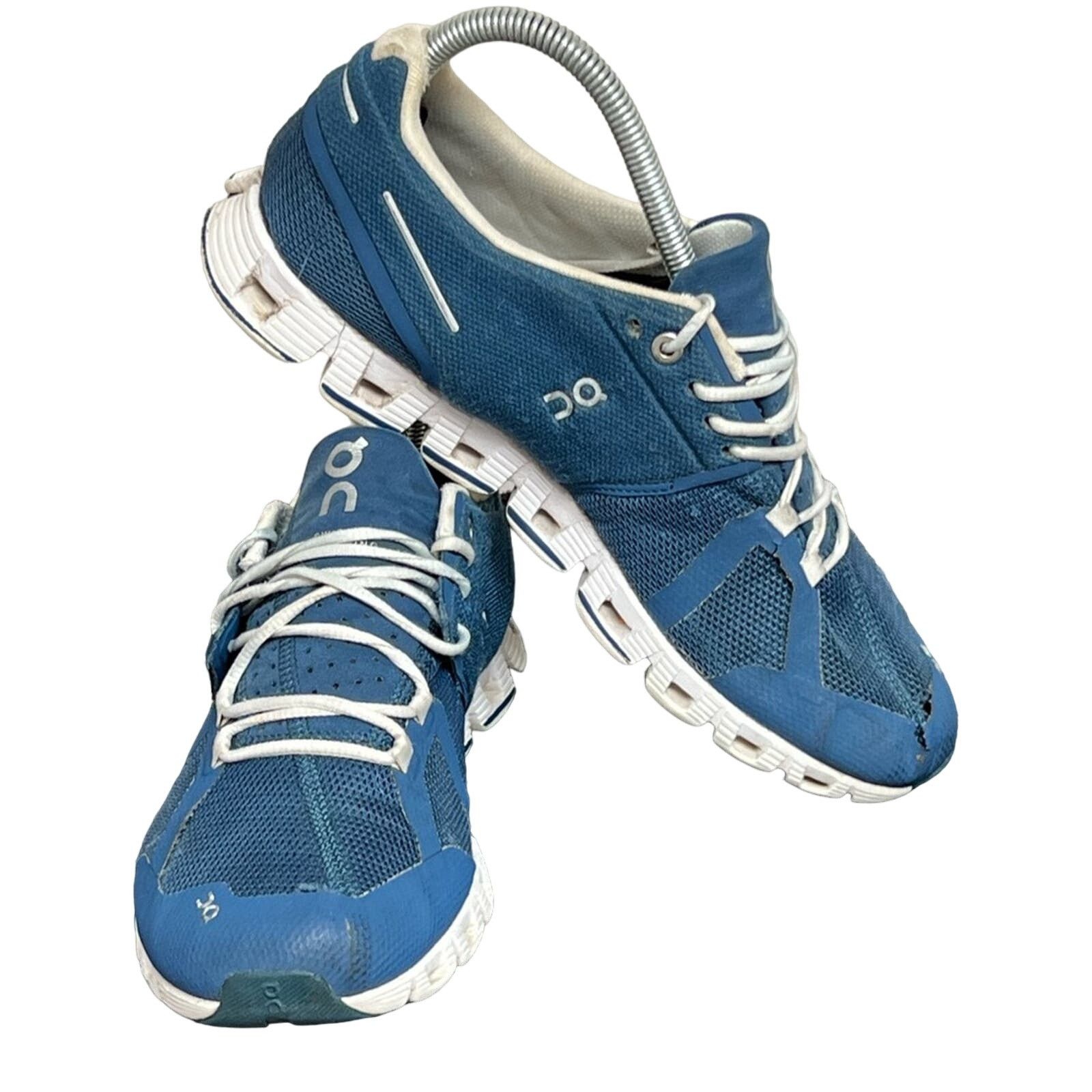 On On Cloud 5 Blue White Running Shoes Women’s Size 8.5 Size US 8.5 / IT 38.5 - 2 Thumbnail