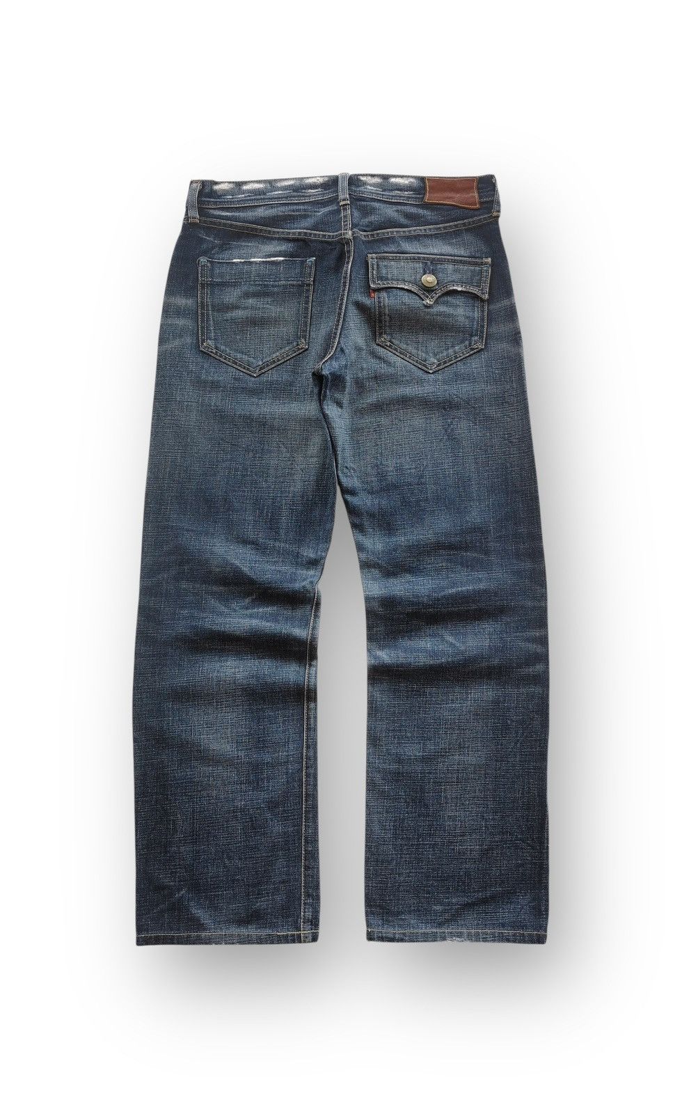 Levi's 2000s Vintage Levis Japan Selvedge Blue Line Jeans Size US 32 / EU 48 - 7 Thumbnail