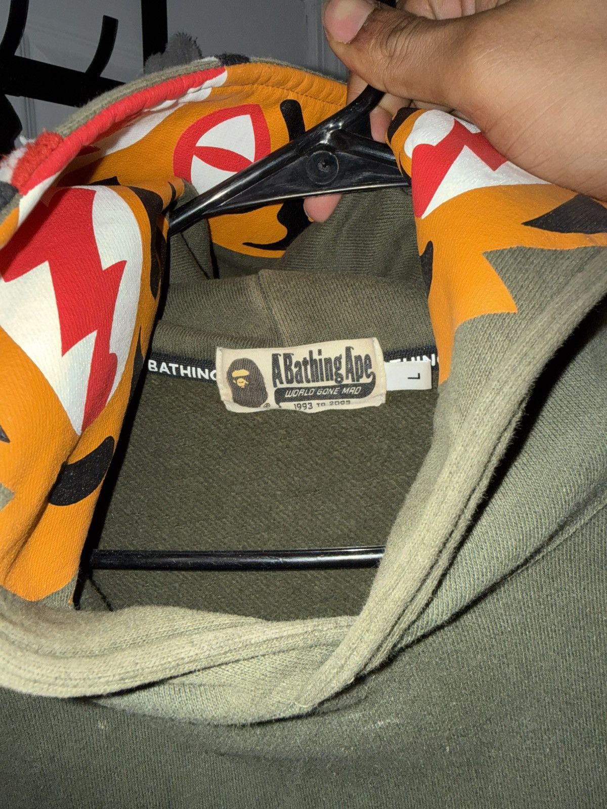 Bape Bape pullover green Size US L / EU 52-54 / 3 - 4 Thumbnail
