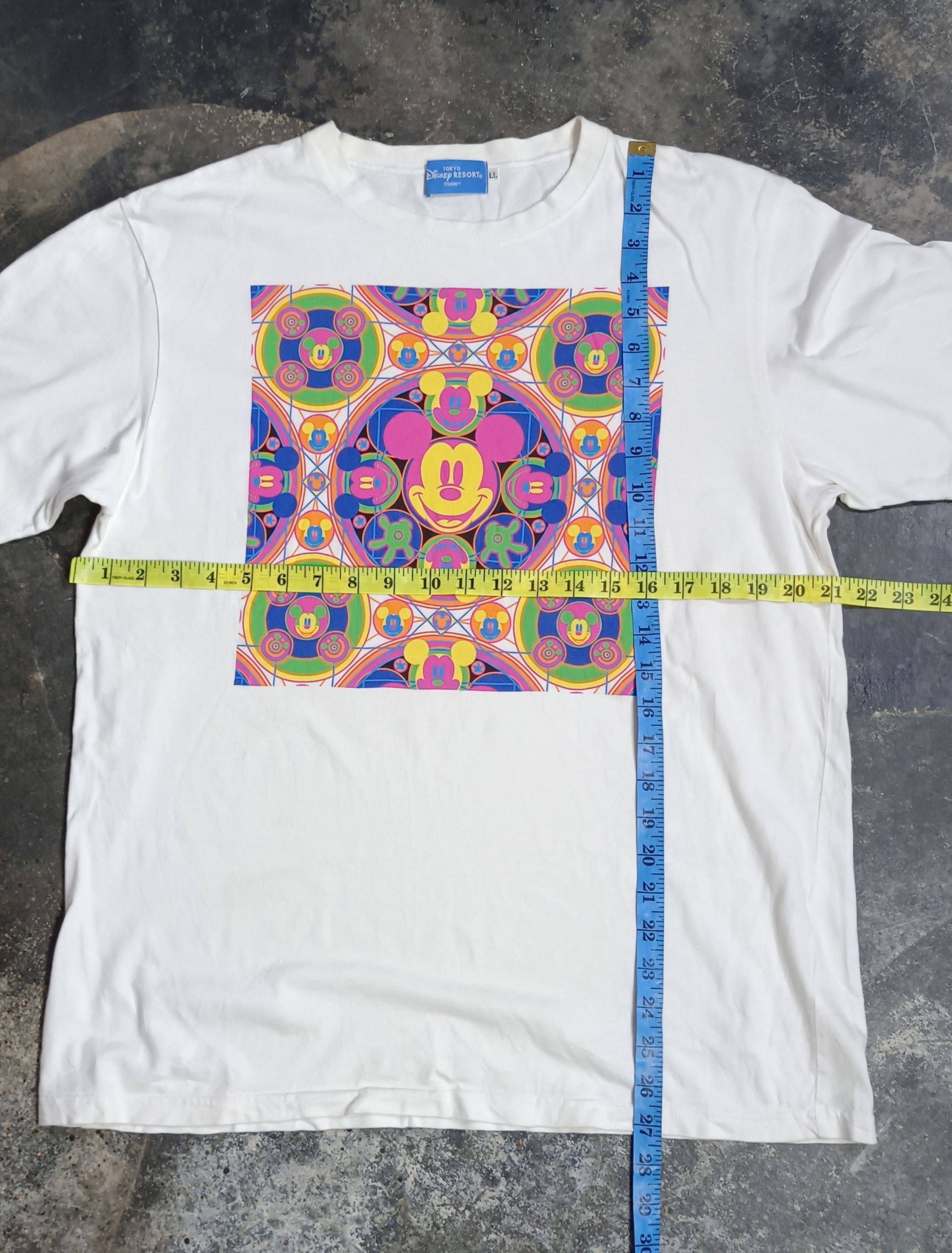 Disney × Japanese Brand × Mickey Mouse Mickey Mouse Tokyo Disney Resort Short Sleeve T Shirt Size US L / EU 52-54 / 3 - 7 Thumbnail