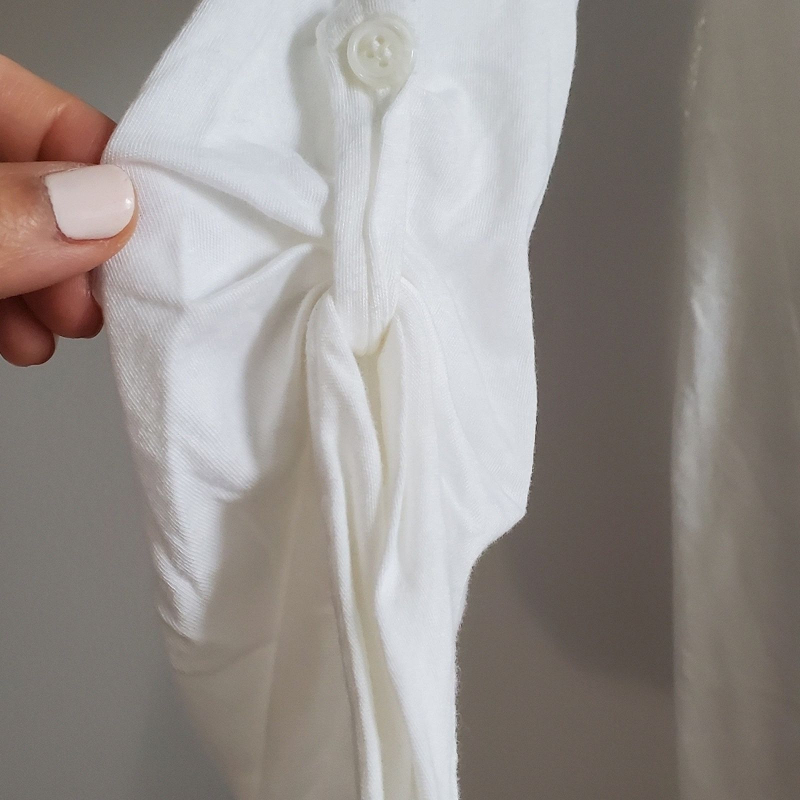 Splendid Splendid white cardigan women's size small with 3/4 sleeves. Size S / US 4 / IT 40 - 5 Thumbnail
