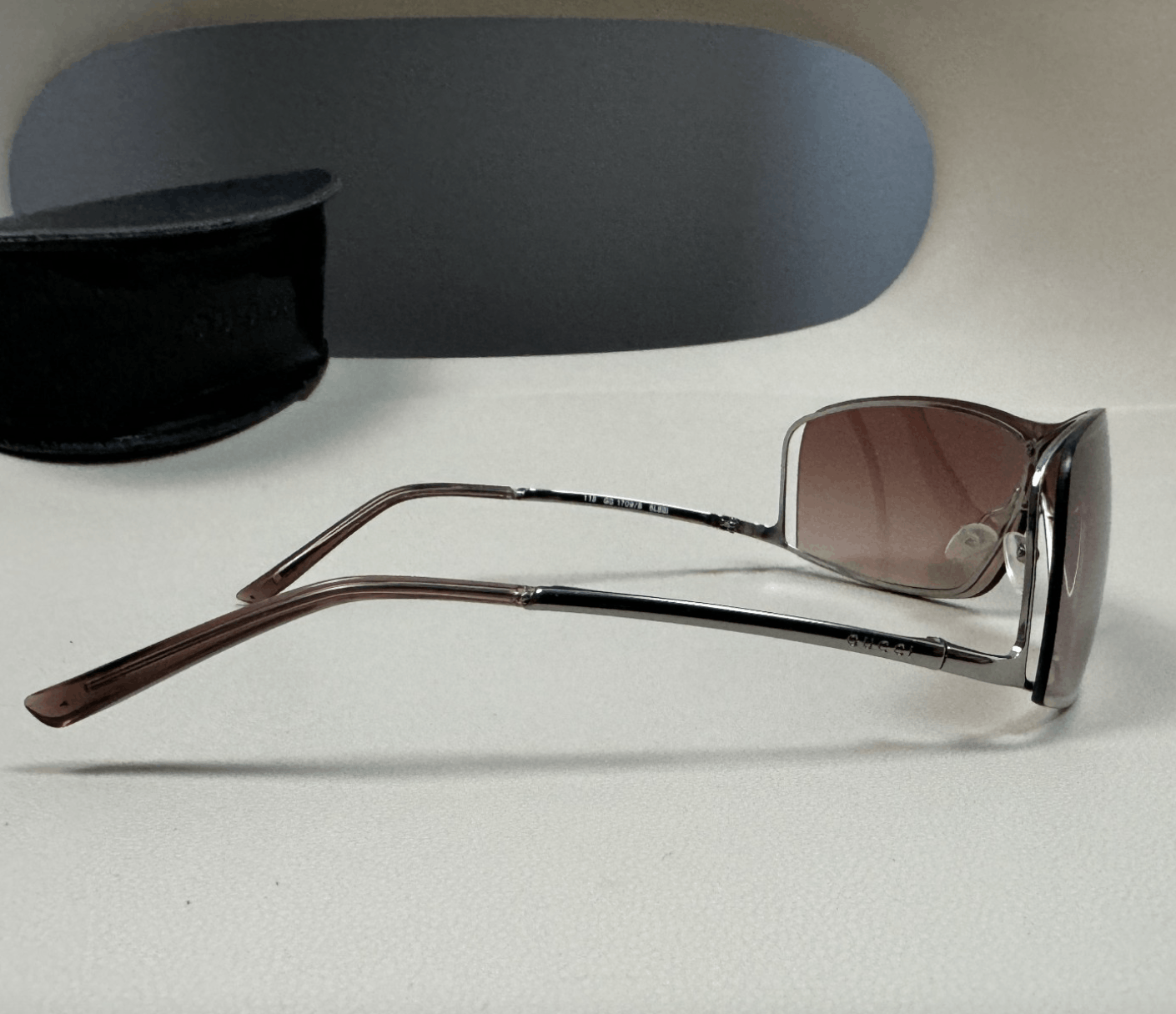 Gucci Gucci Sunglasses GG1709 Mask Logo Shield Sport Size ONE SIZE - 3 Thumbnail