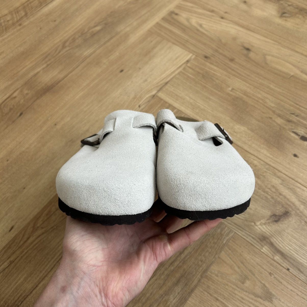 Birkenstock Birkenstock Boston Suede Sandals Size US 12 / EU 45 - 6 Thumbnail