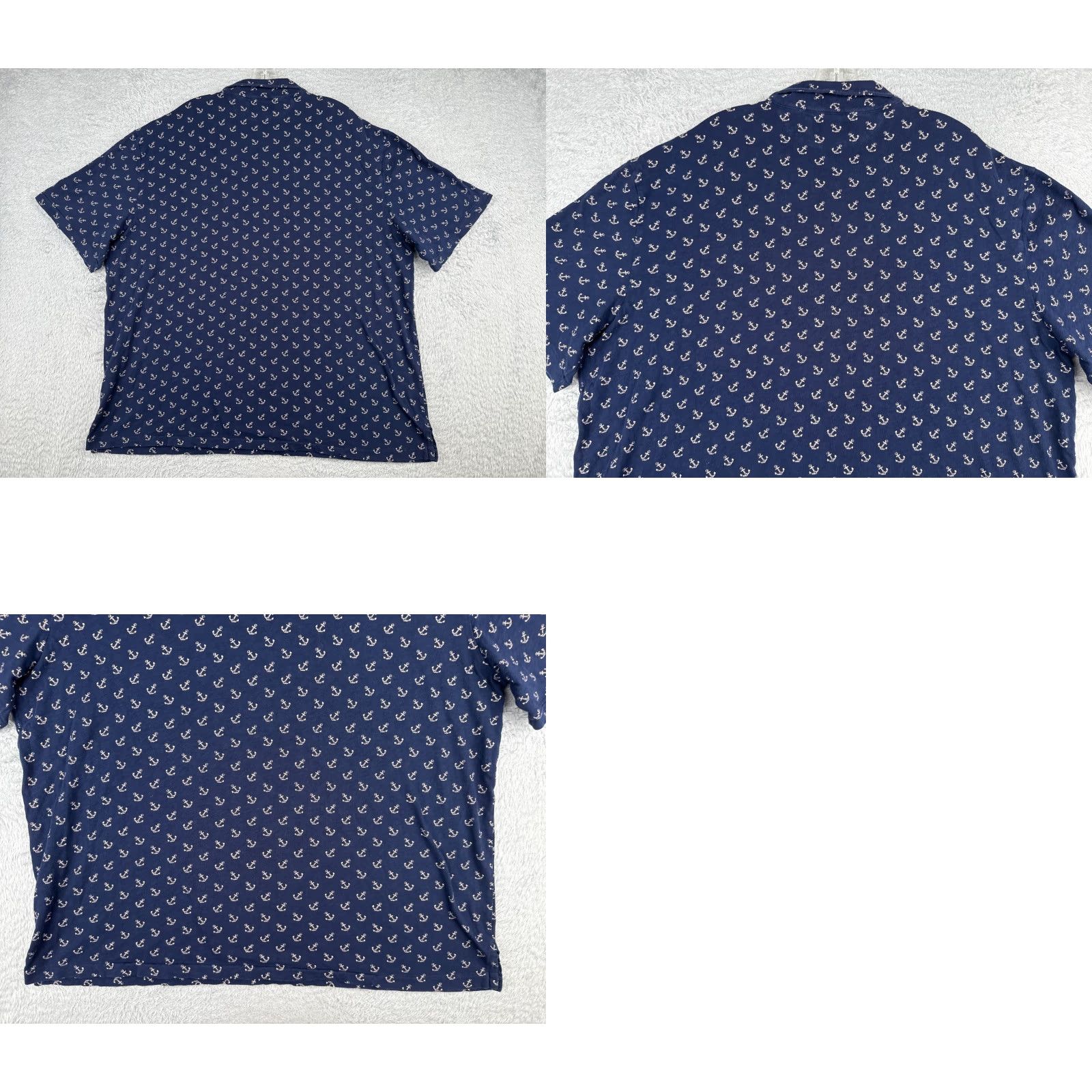Ralph Lauren VINTAGE Ralph Lauren Polo Shirt Polo Blue 2X Big & Tall 100% Cotton Embroidered Logo Classic Collar Button Short Sleeve Men Size US XXL / EU 58 / 5 - 9 Thumbnail