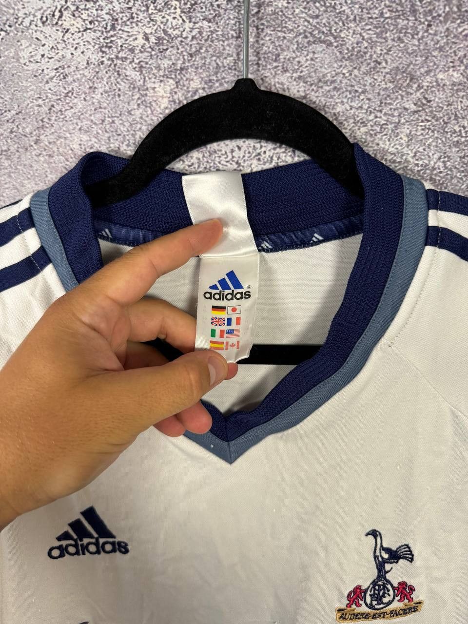 Adidas Tottenham Hotspur 2001/02 Adidas Soccer Jersey XL Size Size US XL / EU 56 / 4 - 8 Thumbnail