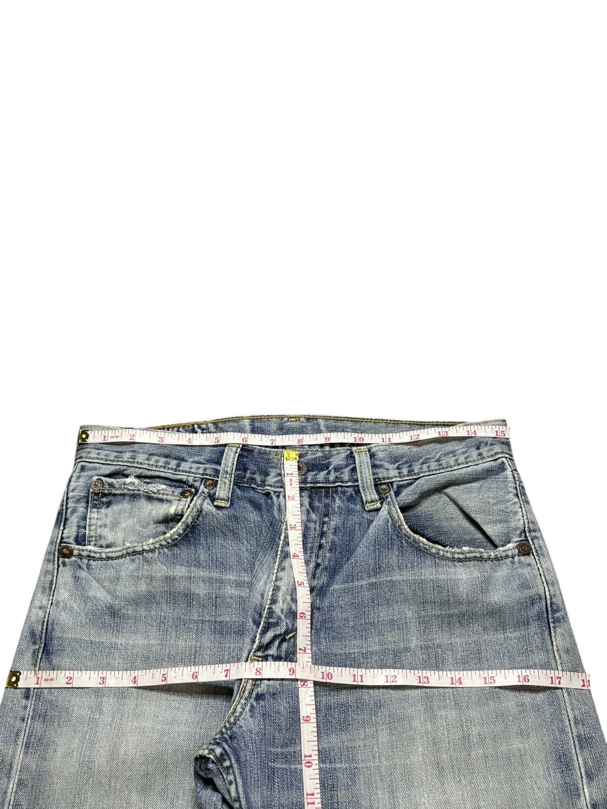 LVC × Levi's × Levi's Vintage Clothing Vintage 90s Levis 503 Faded Distressed Ripped Baggy Jeans Size US 31 - 10 Thumbnail