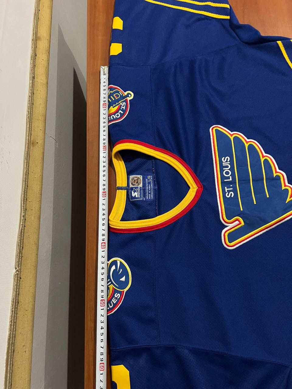 NHL 90’S ST LOUIS BLUES #3 STARTER HOCKEY JERSEY SHIRT SIZE L Size US L / EU 52-54 / 3 - 20 Thumbnail