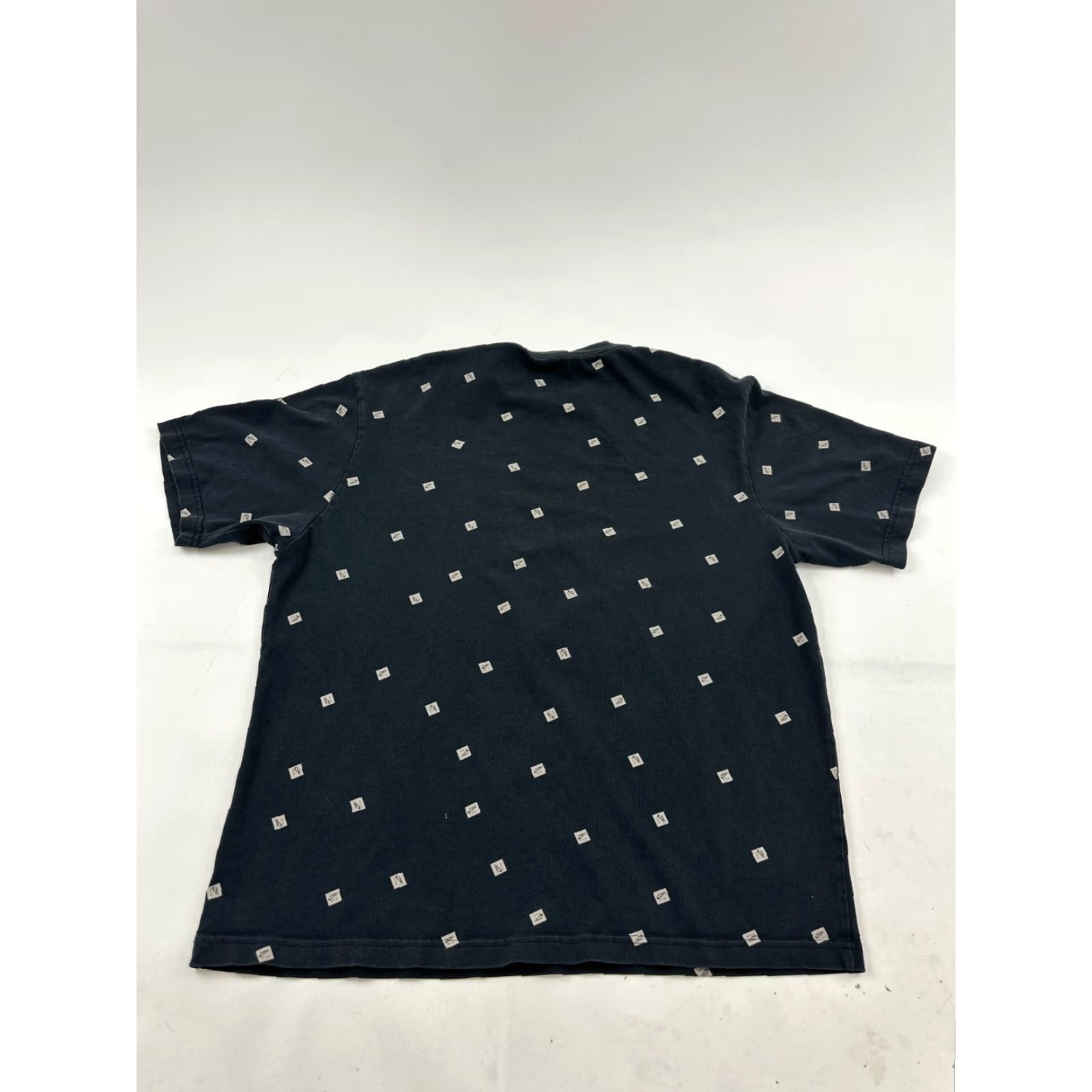 Jordan Brand Jordan Shirt Mens Large Black Allover Printed Standard Fit Short Sleeve Crewneck Size US L / EU 52-54 / 3 - 4 Thumbnail
