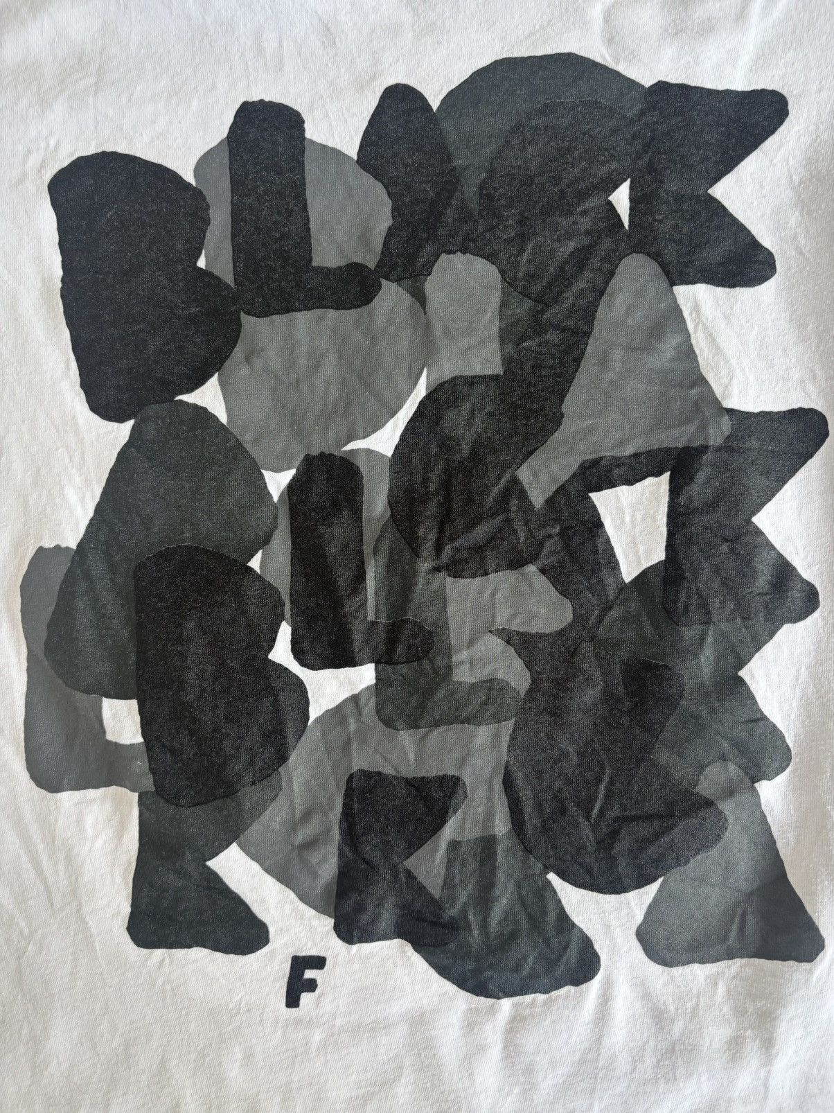 Comme des Garcons Black Black Comme des Garçons Typography Print T-Shirt Mens Size M Size M / US 6-8 / IT 42-44 - 3 Thumbnail