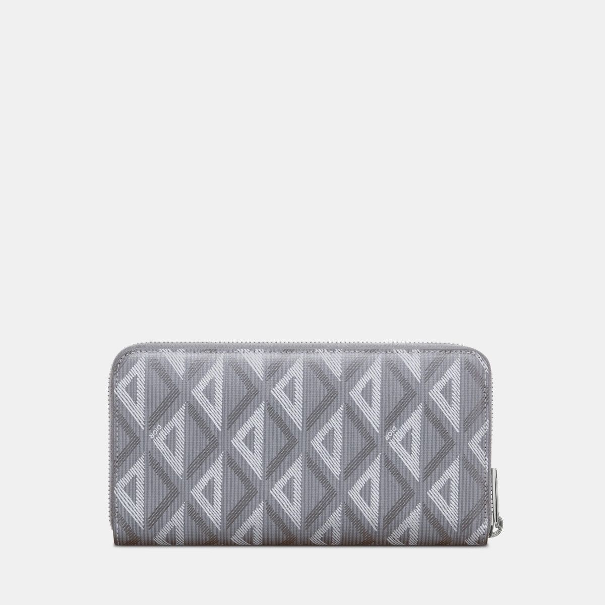 Dior o1bcso1str0226 Size:OS/ Zipped Long Wallet in Grey Size ONE SIZE - 4 Thumbnail