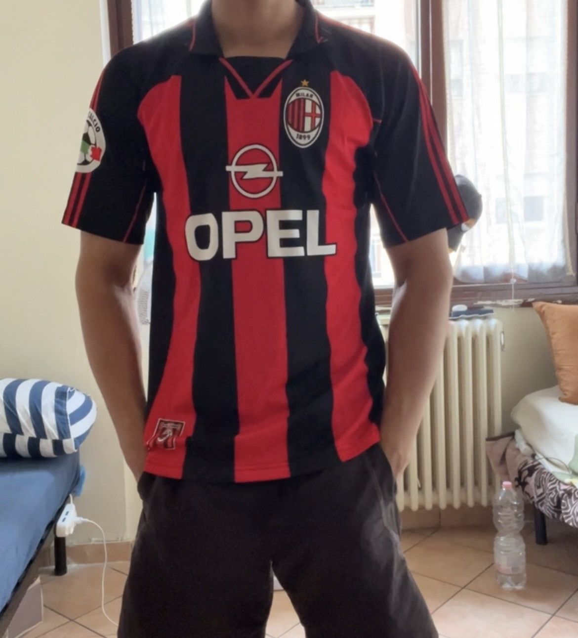 Vintage Jersey ac milan Size US L / EU 52-54 / 3 - 2 Thumbnail