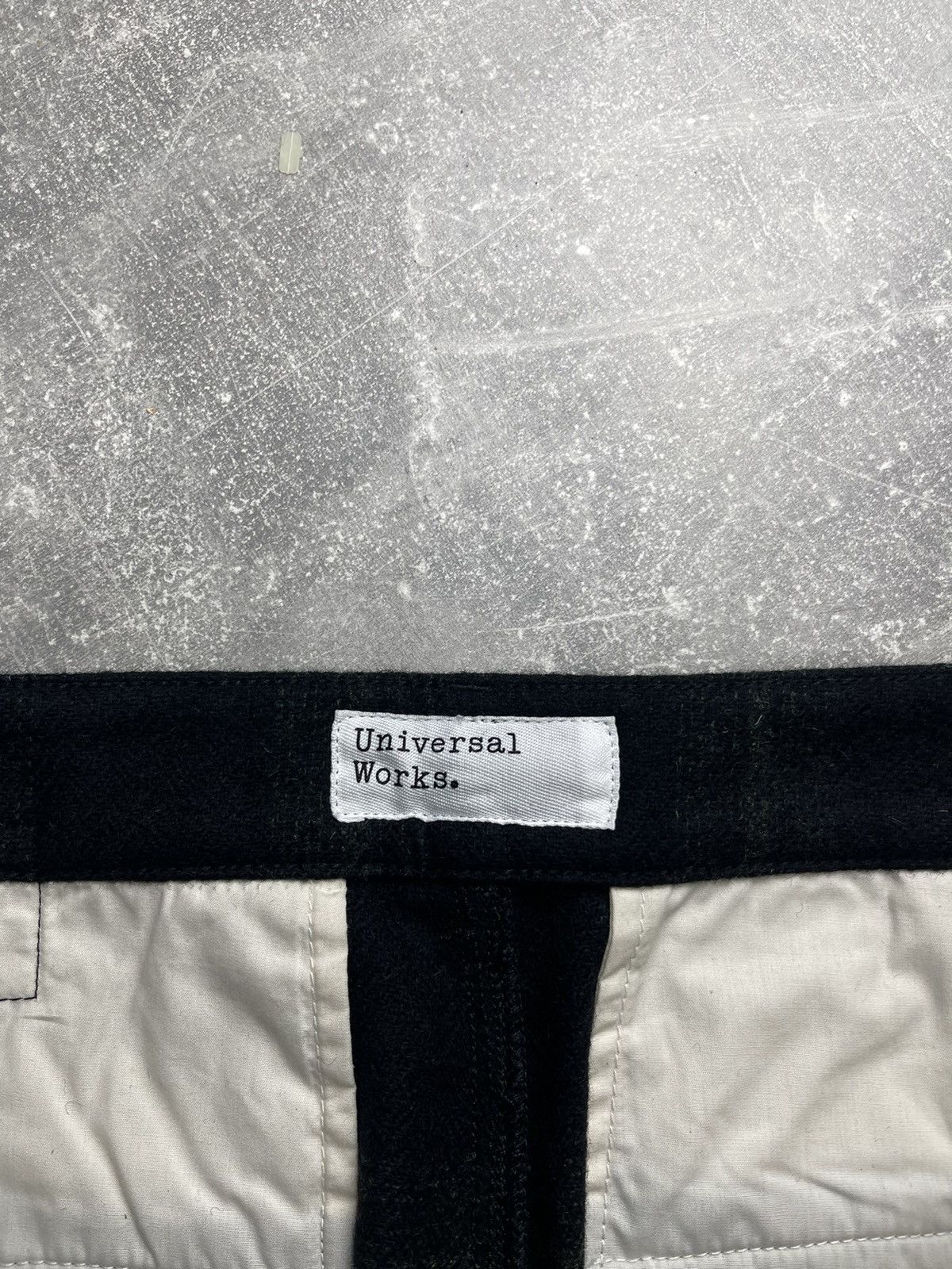 Universal Works Universal Works Military Chino Merino Check Olive Dark Size US 34 / EU 50 - 12 Thumbnail