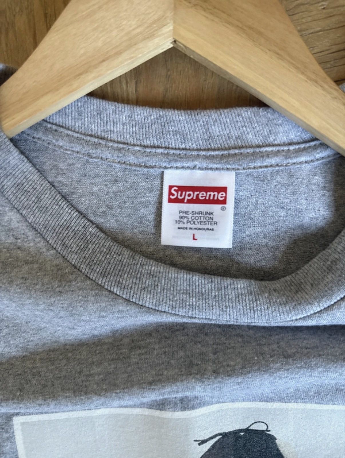 Supreme Tyler, the creator supreme tee grey Size US L / EU 52-54 / 3 - 3 Thumbnail