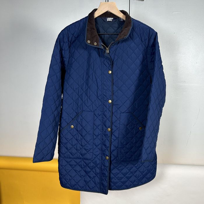 Lands End Lands End quilted parka down coat Grailed