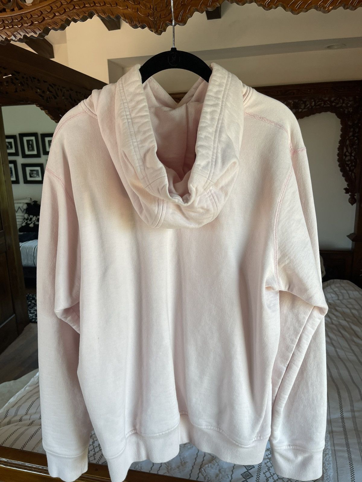 Casablanca Light Pink Casa Hoodie Size US XL / EU 56 / 4 - 2 Thumbnail