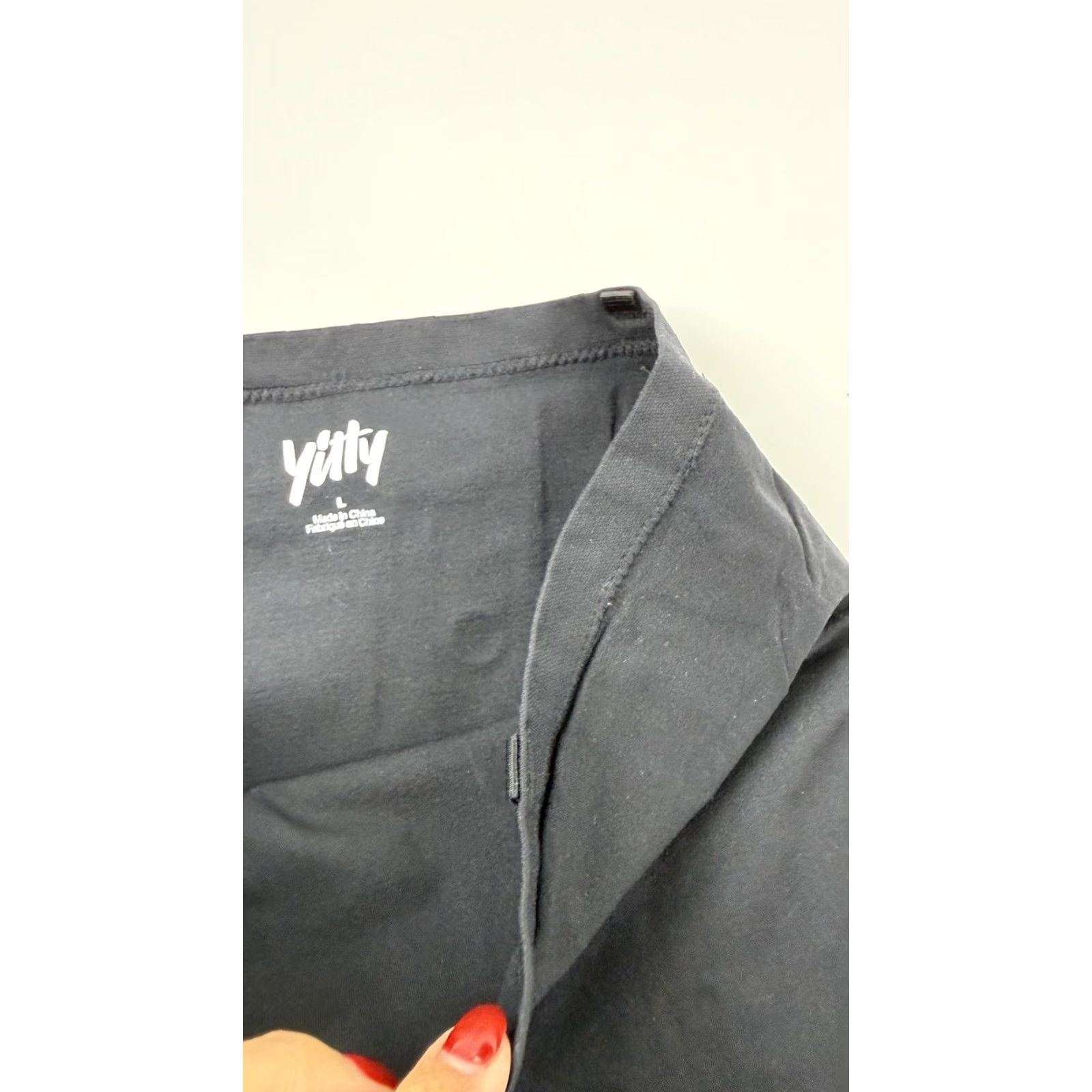 Vintage Yitty Shapewear Skirt Womens Large Black High Waist Smoothing Tube Slip Size 36" / US 14 / IT 50 - 4 Thumbnail