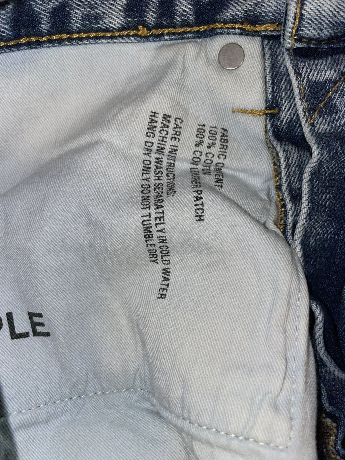 Purple Brand Purple Jeans Size US 30 / EU 46 - 4 Thumbnail