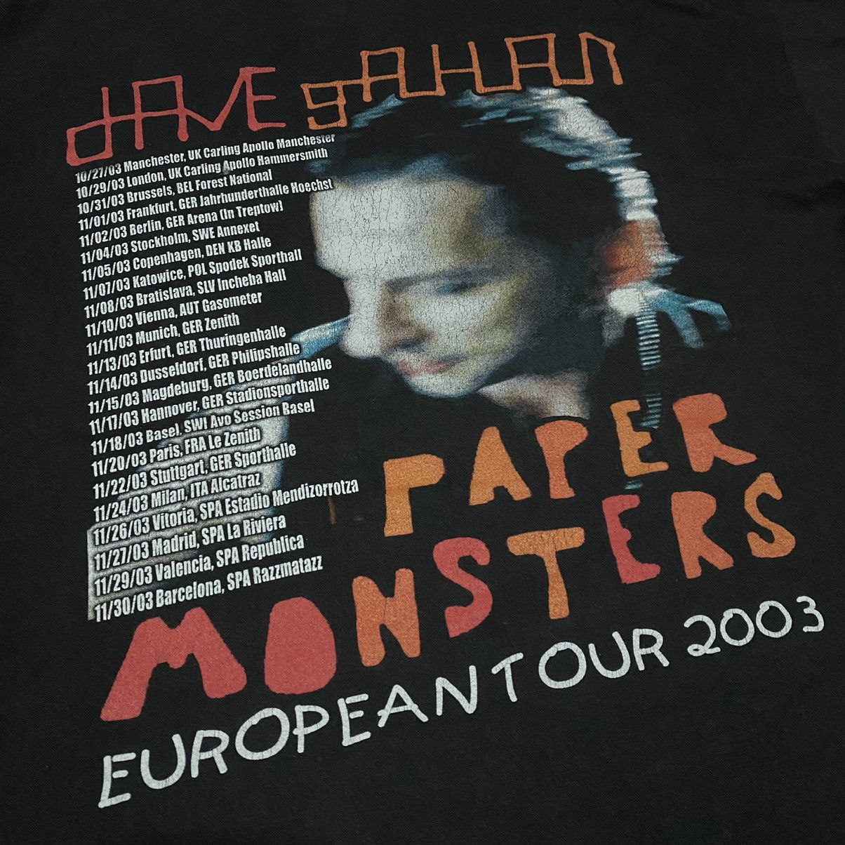 Band Tees VINTAGE Y2K DAVE GAHAN DEPECHE MODE T-SHIRT Size US XL / EU 56 / 4 - 4 Thumbnail