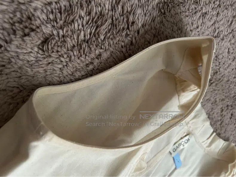Comme des Garcons Comme Des Garcons Beige vintage bow tie blouse Size S / US 4 / IT 40 - 6 Thumbnail