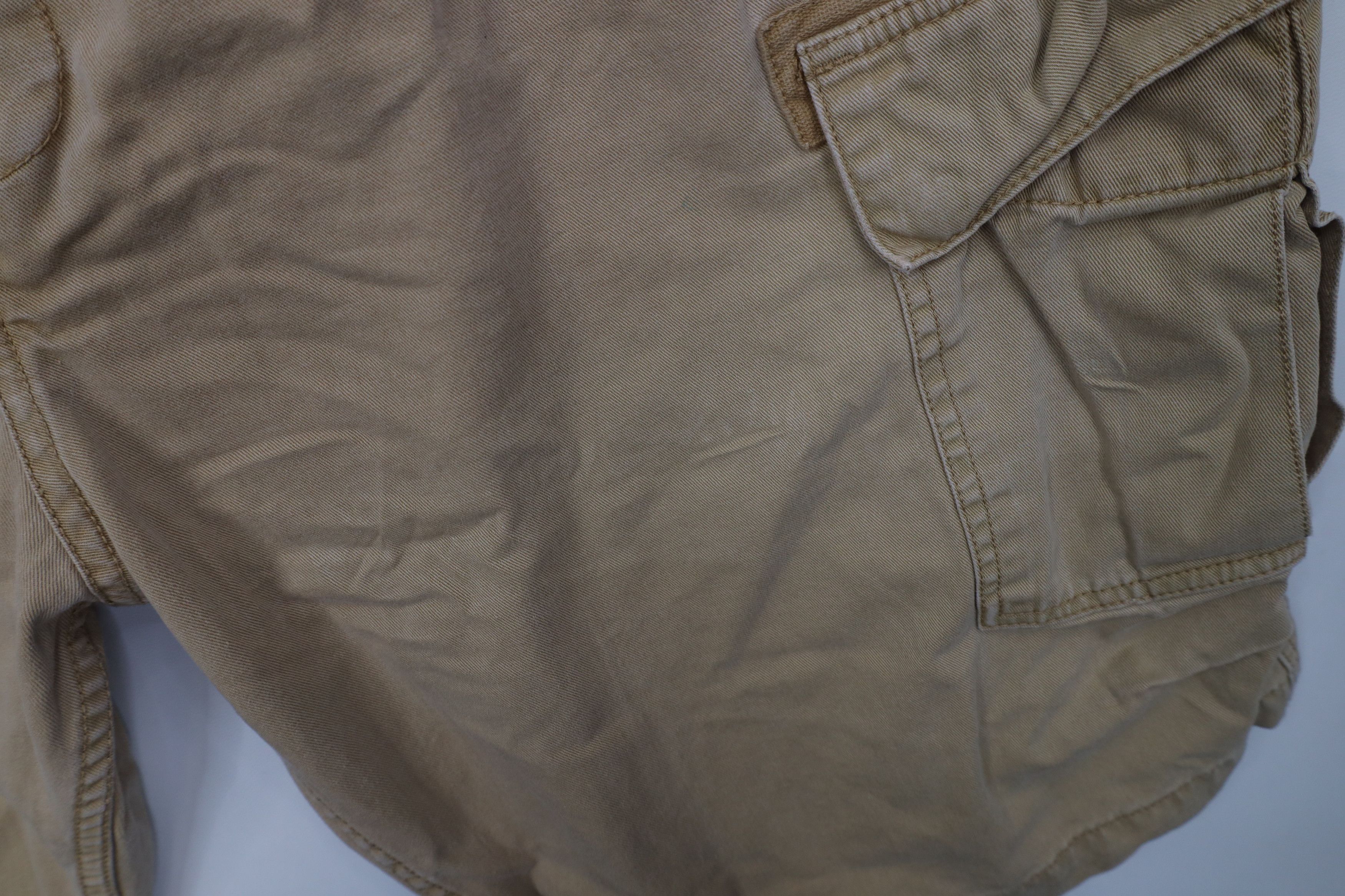 Levi's Vintage Y2K 2004 Levis Faded Baggy Cargo Shorts Brown Cotton Size US 44 / EU 60 - 5 Thumbnail