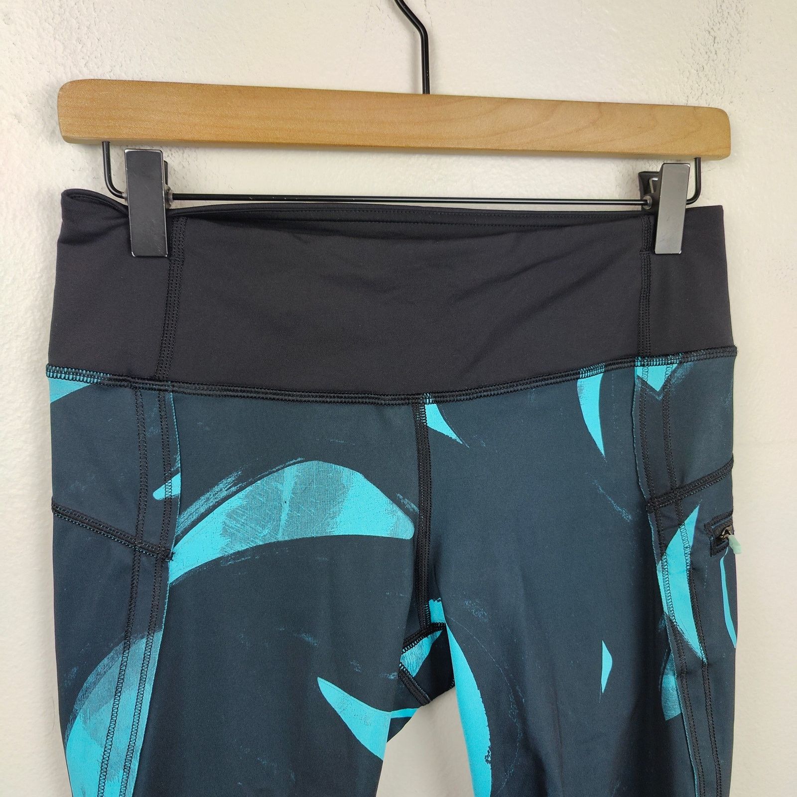 Lululemon Lululemon Run Top Speed Crop Leggings Womens 4 Back Spin Size 28" / US 6 / IT 42 - 2 Thumbnail