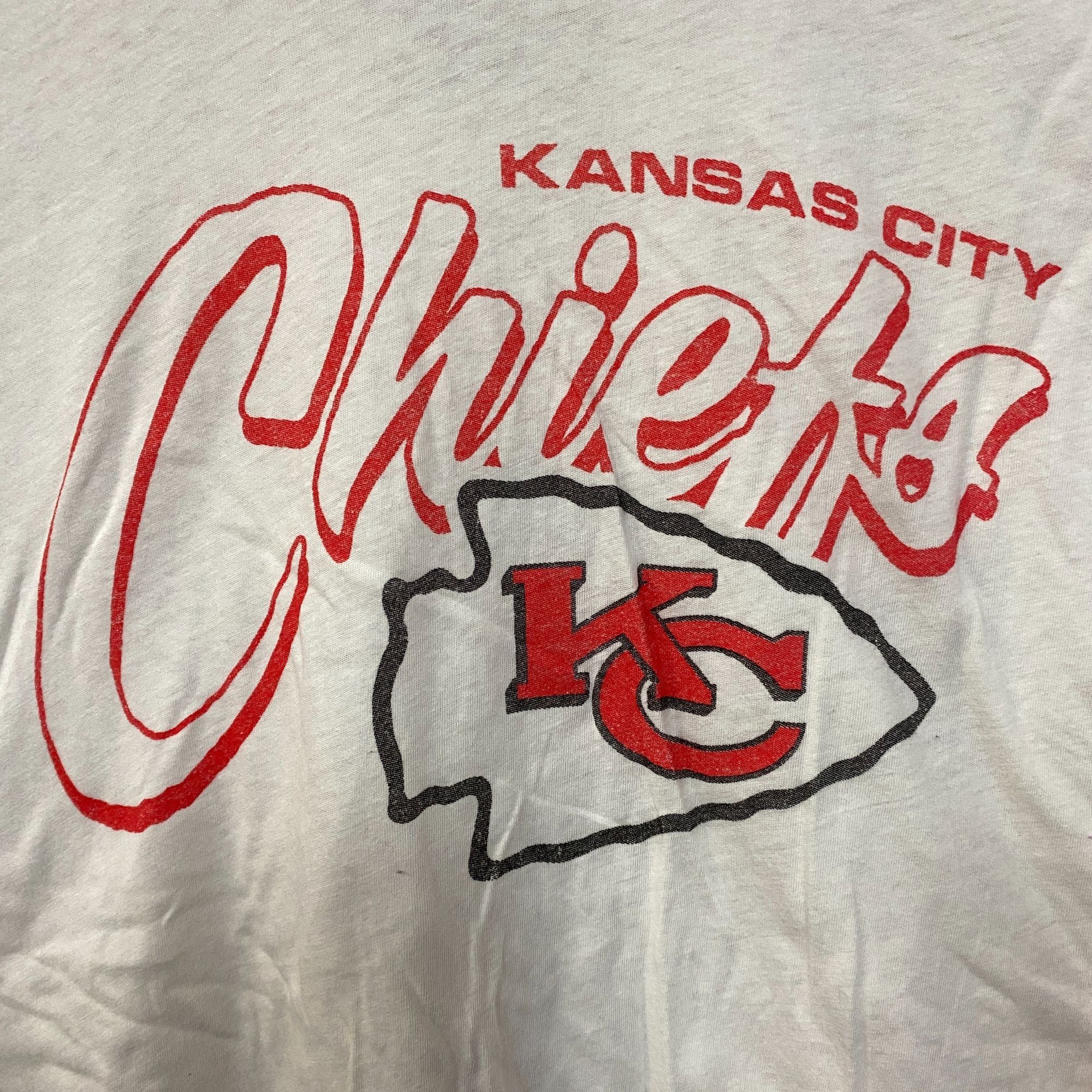 Junk Food Junk Food NFL Kansas City Chiefs Long Sleeve Cropped T-Shirt Size XS / US 0-2 / IT 36-38 - 2 Thumbnail