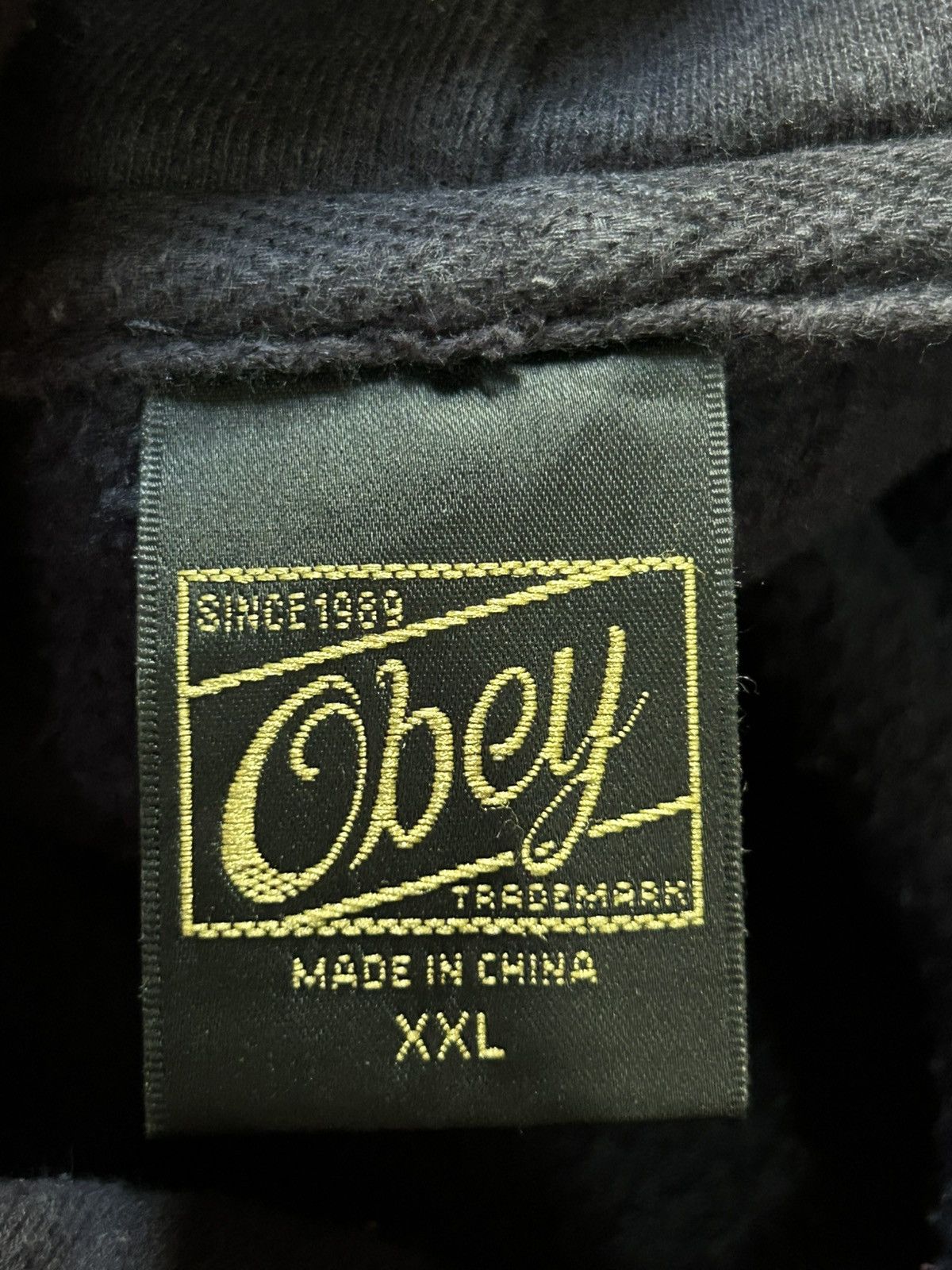 Obey Vintage Sunfaded Obey Streetwear extra size Size US XXL / EU 58 / 5 - 6 Thumbnail