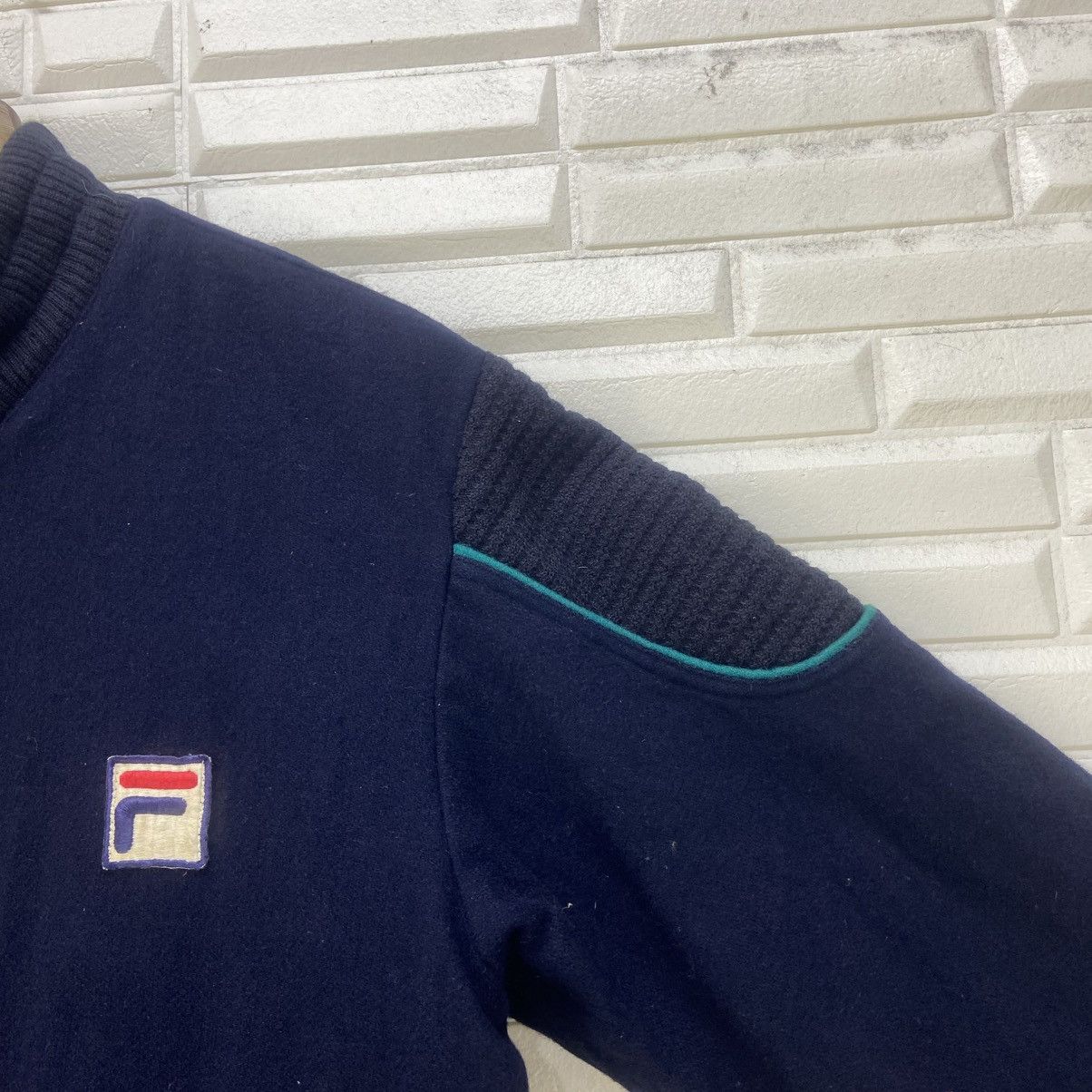 Bjorn Borg × Fila × Vintage Vintage Made in Italy Fila Bjorn Borg Bomber Style Jacket Size US S / EU 44-46 / 1 - 11 Thumbnail