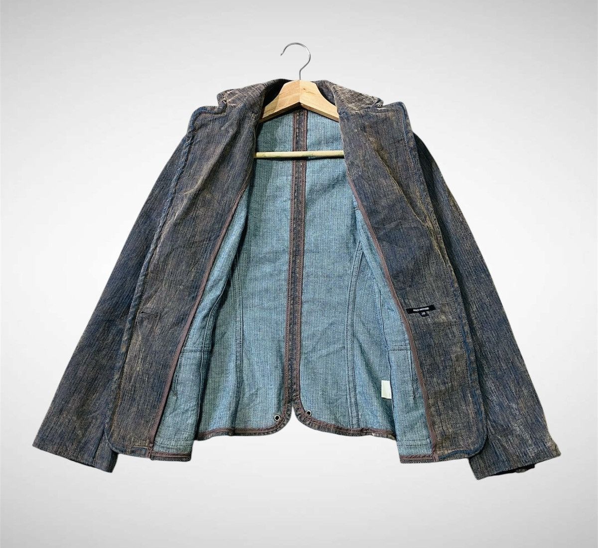 Seditionaries Piece Montee Denim Punk Blazer Size S / US 4 / IT 40 - 5 Thumbnail